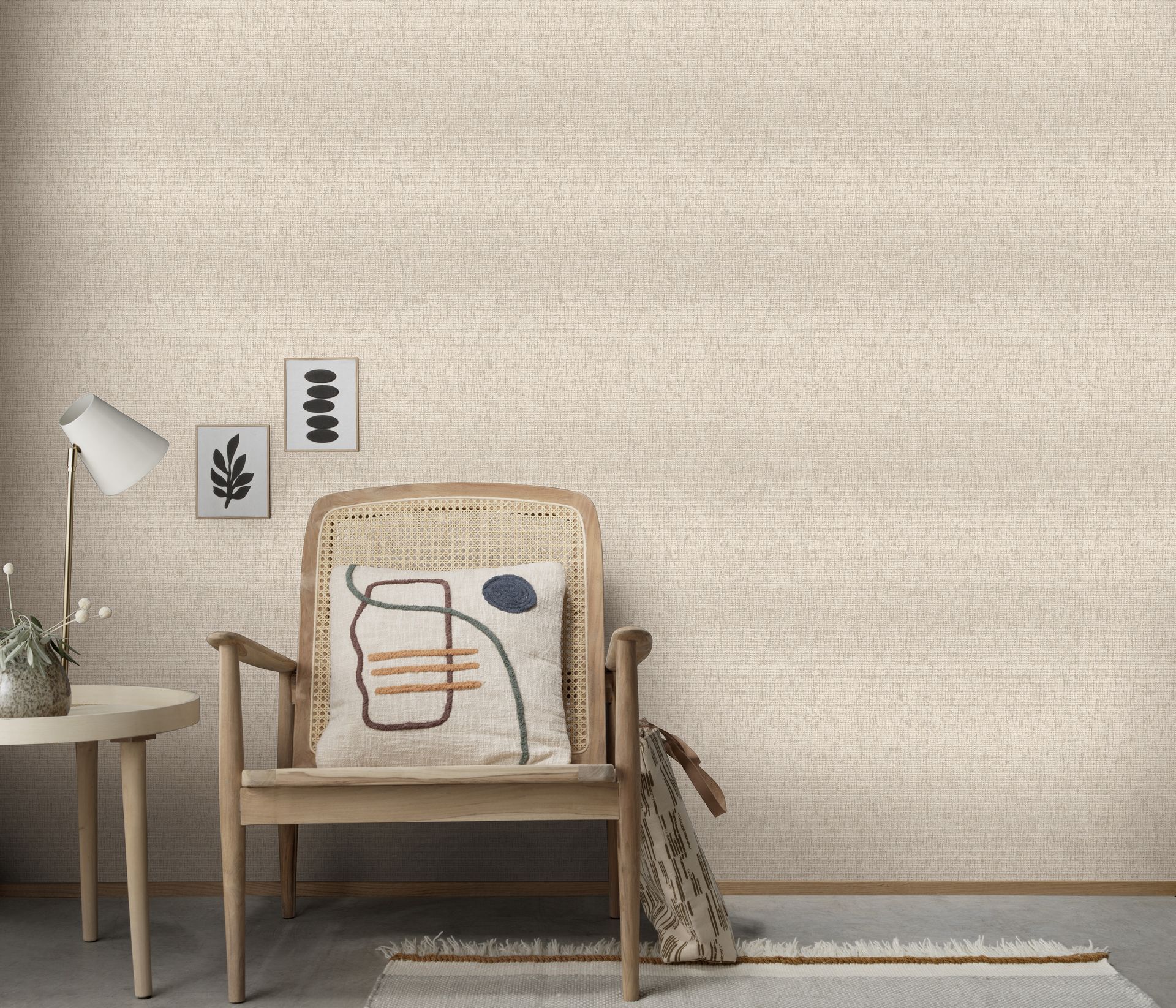Strukturtapete Leinenoptik beige Erismann 1028538 Strukturtapete Leinenoptik beige Erismann 1028538