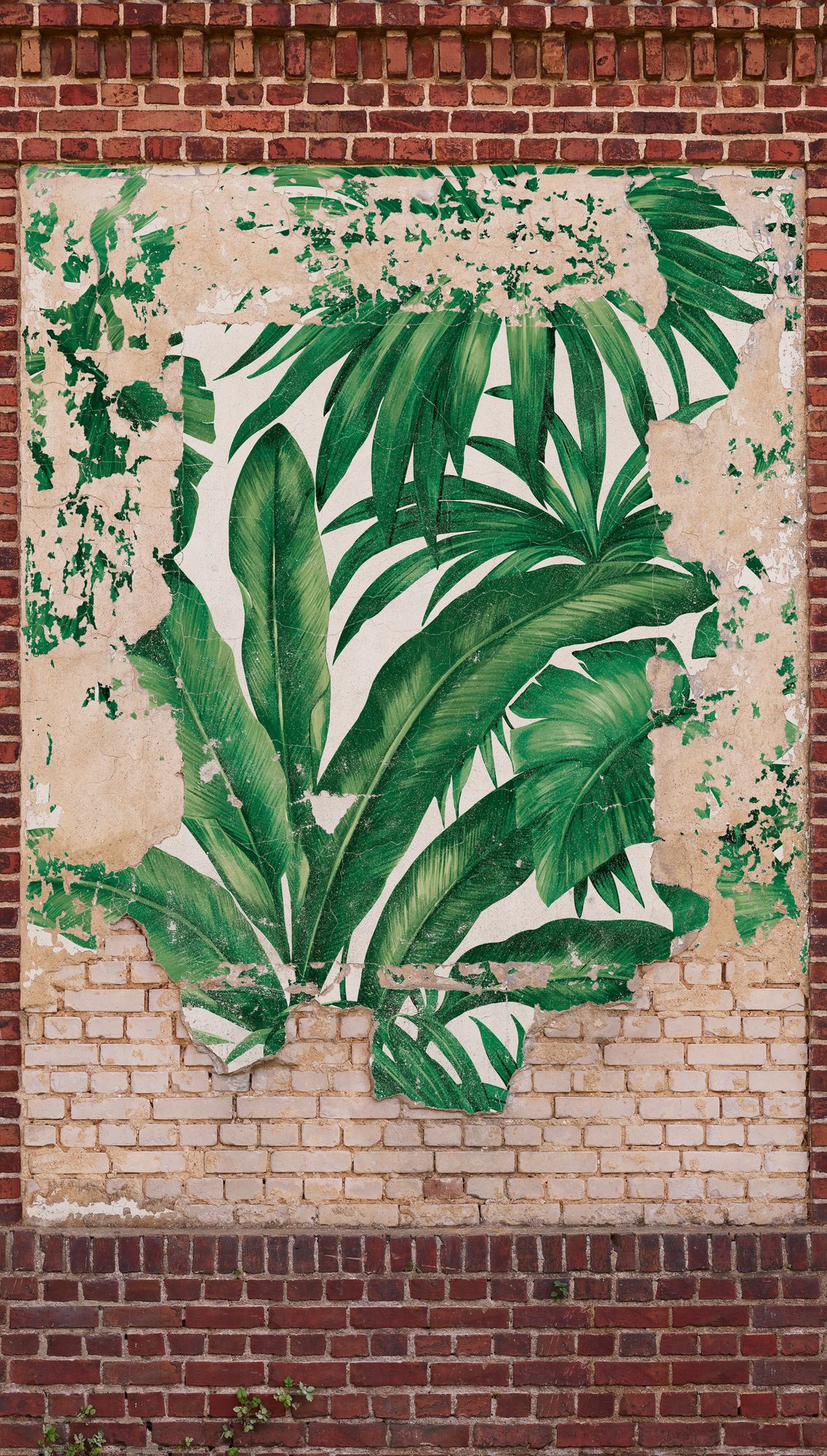 Livingwalls The Wall II, Graffiti, braun, beige 392452