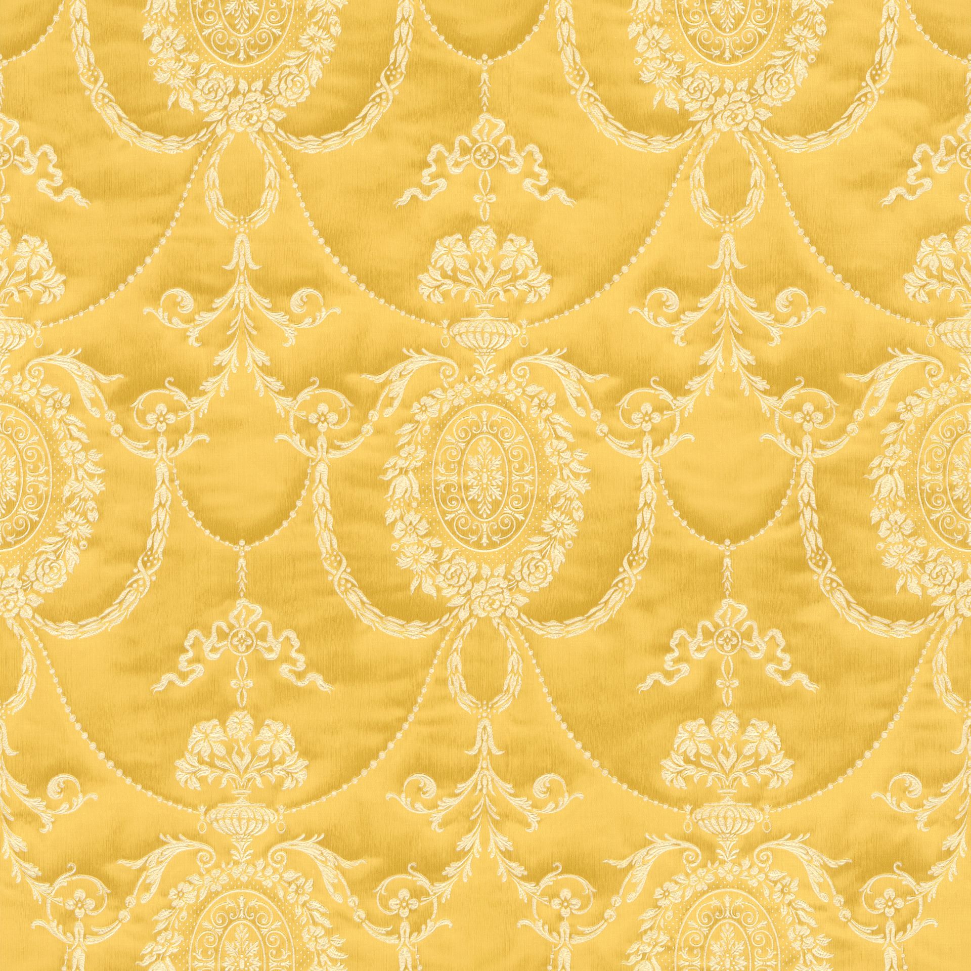 Rasch Trianon XIII, Classic-Chic, weiß gelb 570847