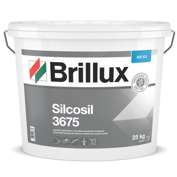 Brillux Silcosil KR K3 3675 weiß 25 kg Kratzputz