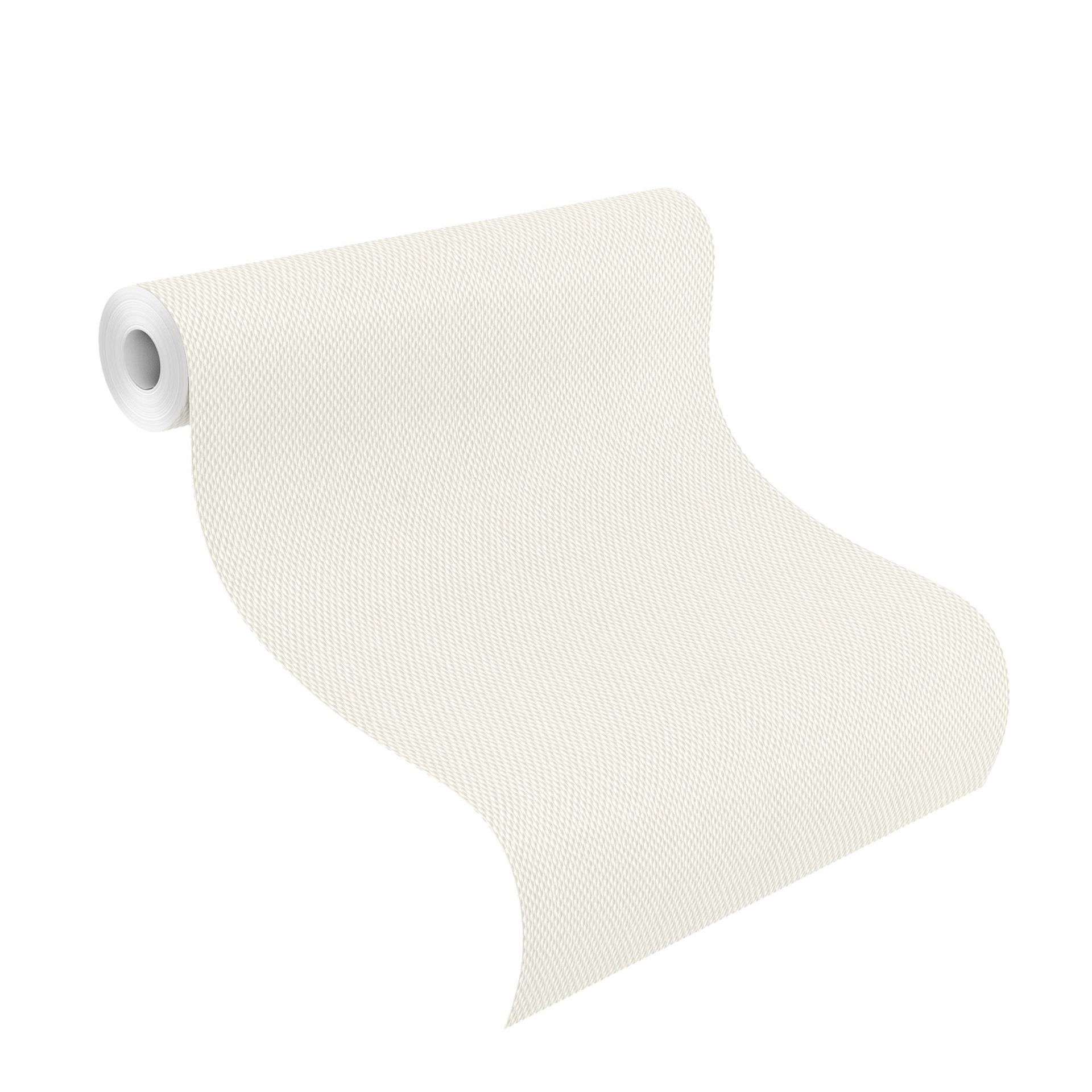 Rasch Textil SAFETEX EURO 012004 Weiß Uni Dekorbild