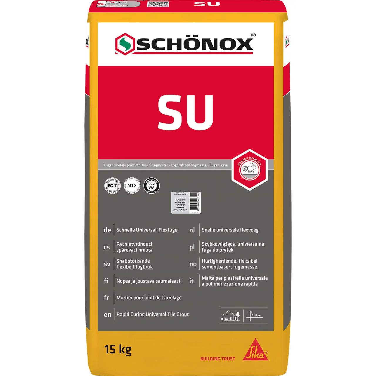SCHÖNOX® SU Schnelle Universal-Flexfuge