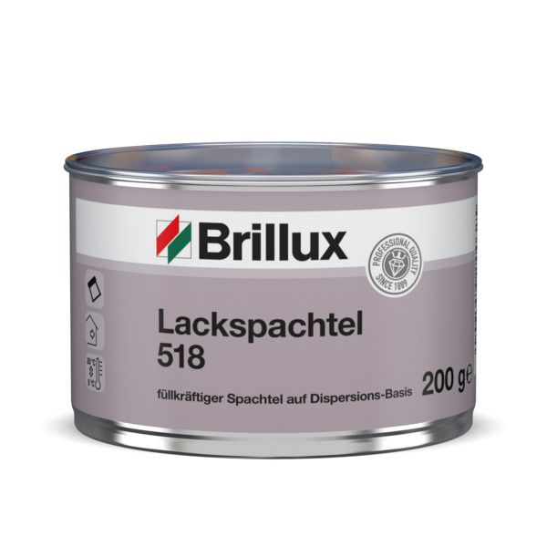 Brillux Lackspachtel 518 weiß 200 g