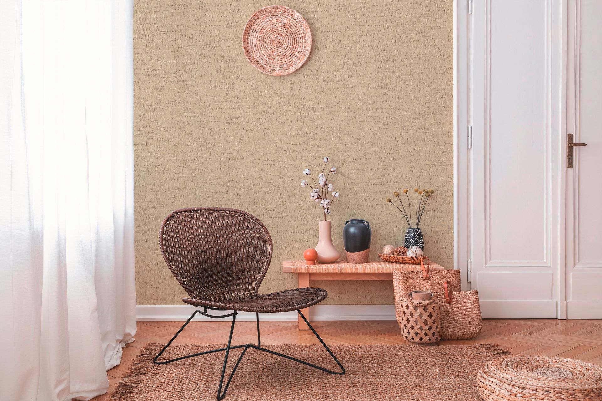 Raumbild 9 Livingwalls Metropolitan Stories 2, Unis, beige, braun 379046