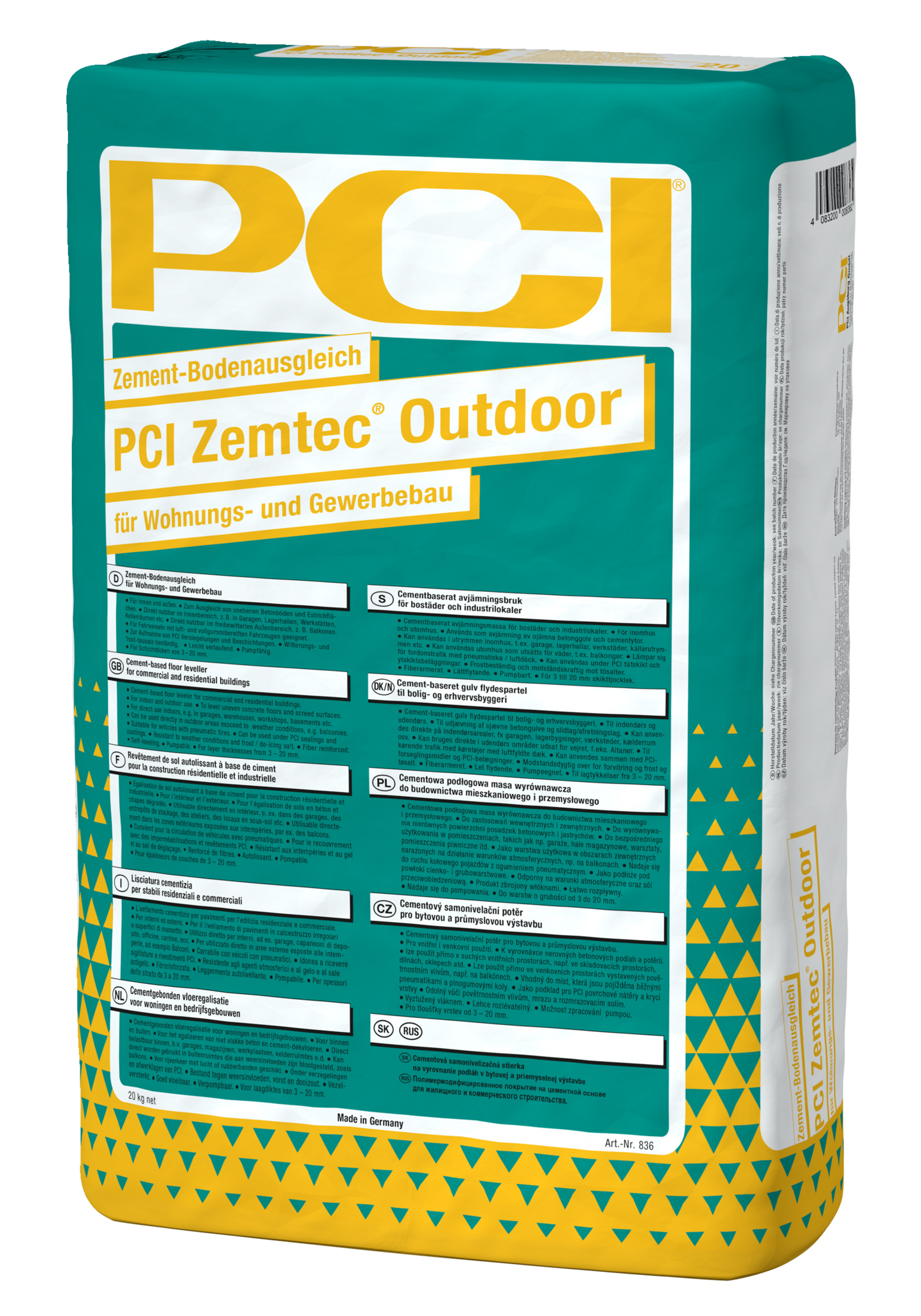 PCI_Zemtec_Outdoor_20kg