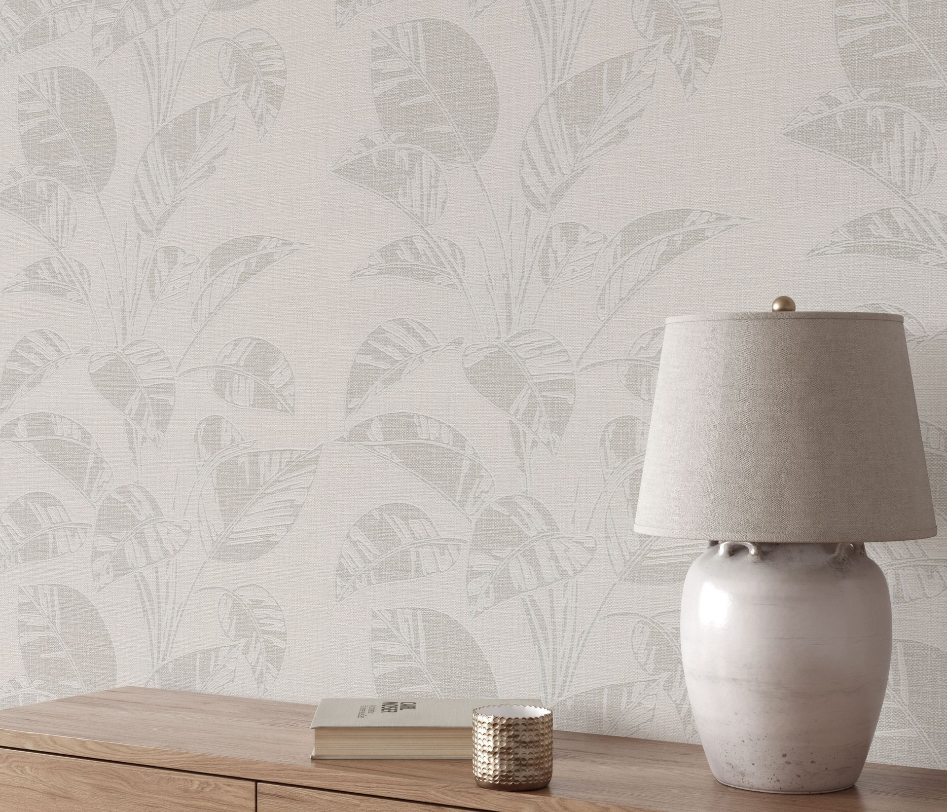 Botanische Vliestapete beige Erismann 1045902 Botanische Vliestapete beige Erismann 1045902