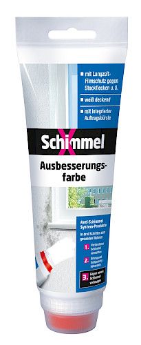 SchimmelX Stockfleck weg Ausbesserungsfarbe 250 ml