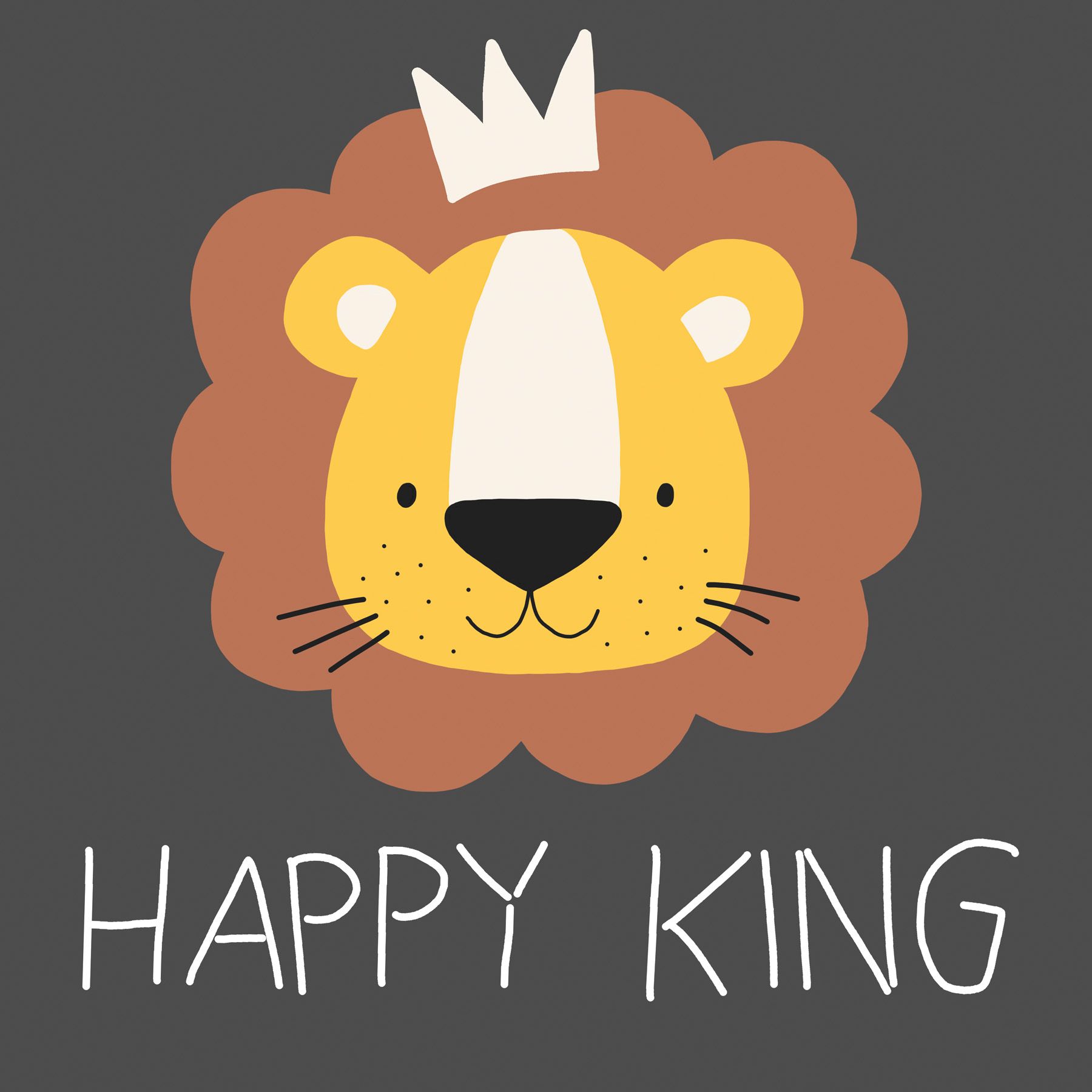 Leinwand Stay Wild Child II 40 x 40 cm