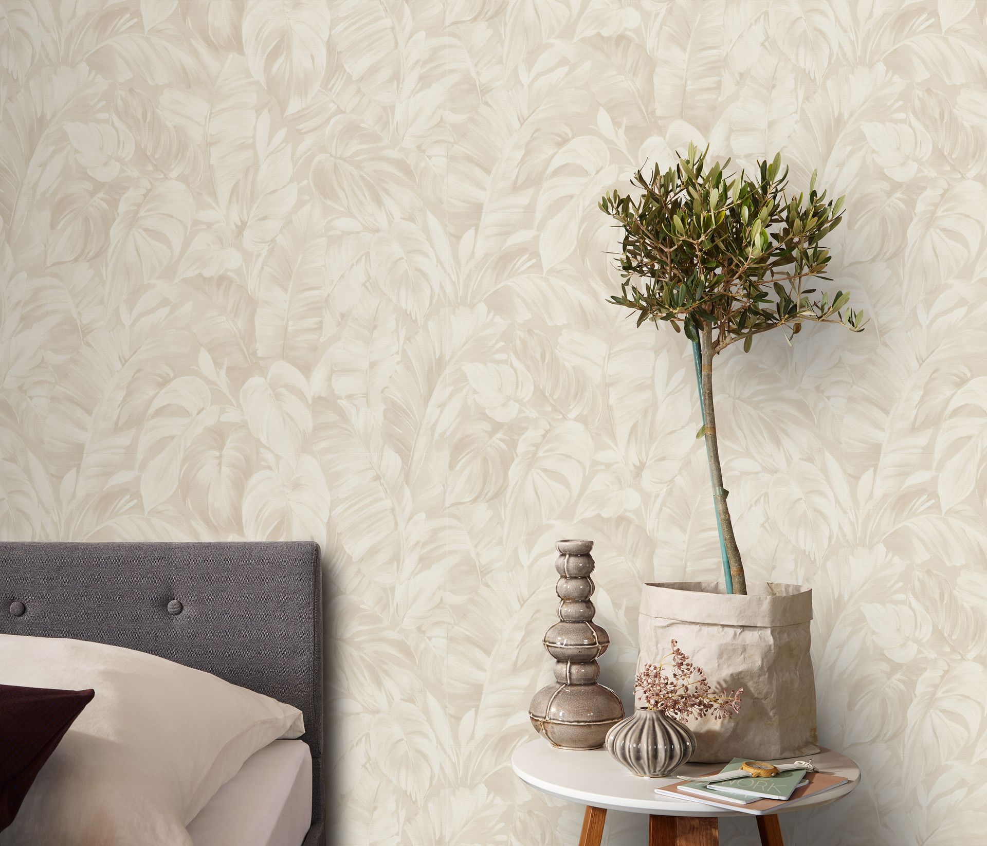 Vliestapete Tropisch beige Erismann 1041602 Vliestapete Tropisch beige Erismann 1041602