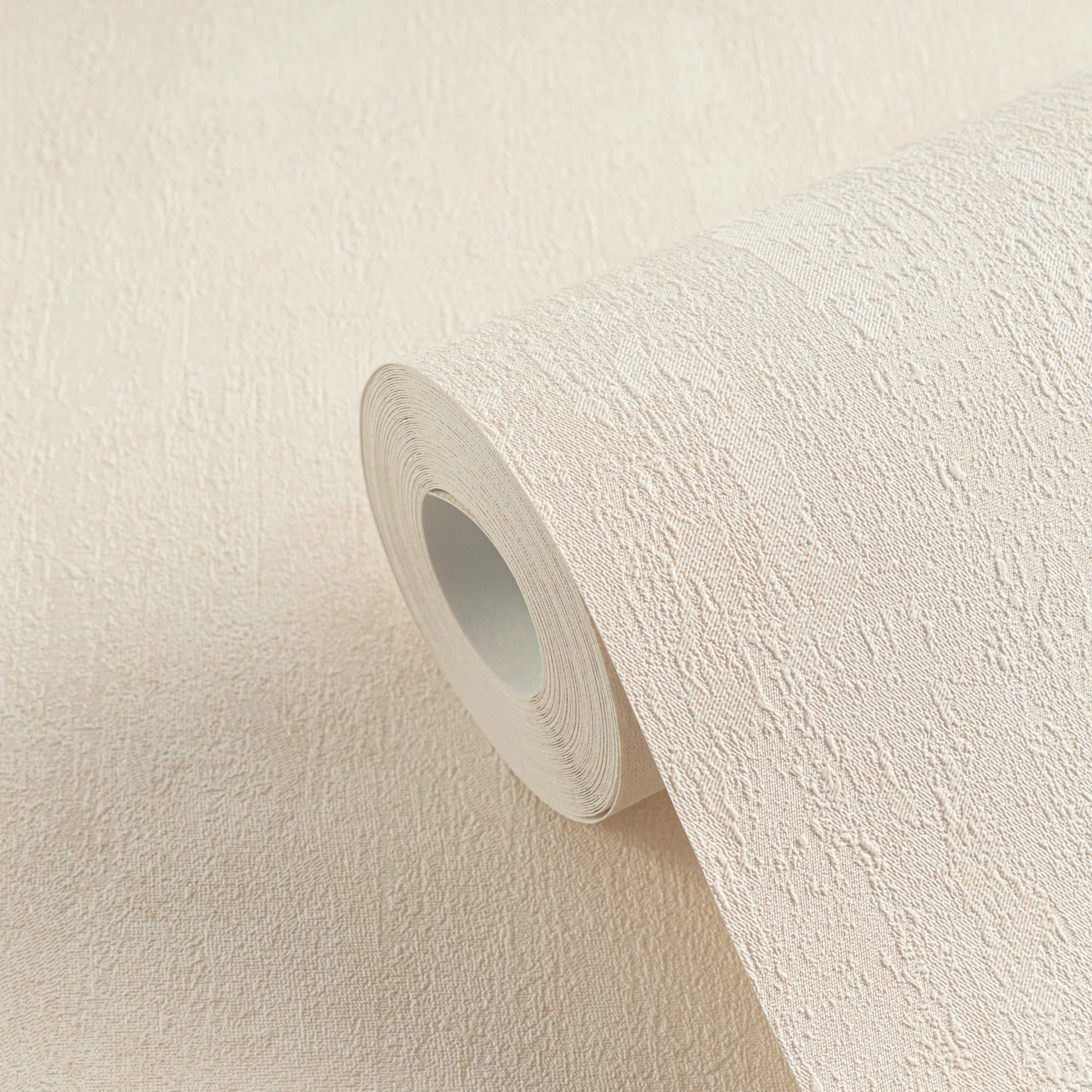 Vliestapete Struktur - Putzoptik, beige, creme, A.S. Création 790512