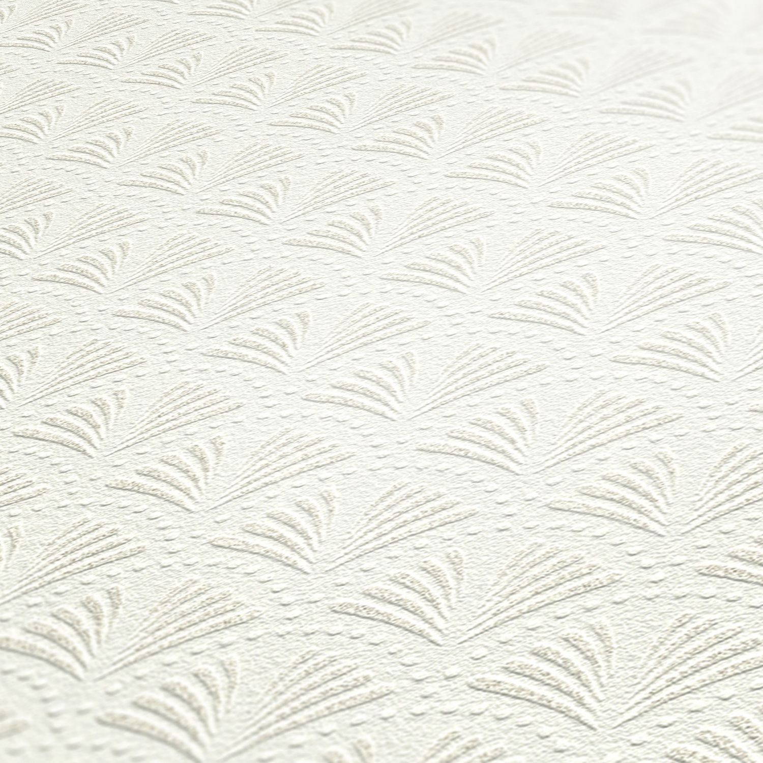 Raumbild 1 A.S. Création Trendwall 2, Art Deco Tapete, weiß, silber 379576