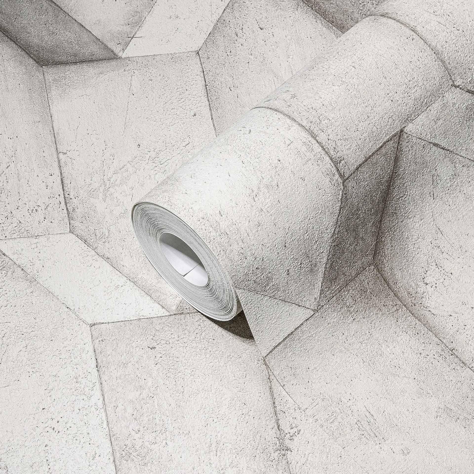 A.S. Création The BOS, Betonoptik, grau 388274