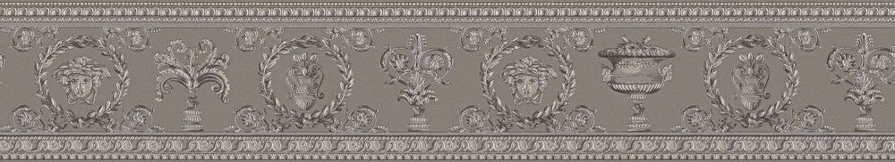 Versace wallpaper Versace 3, Design Tapete, silber, grau 343053