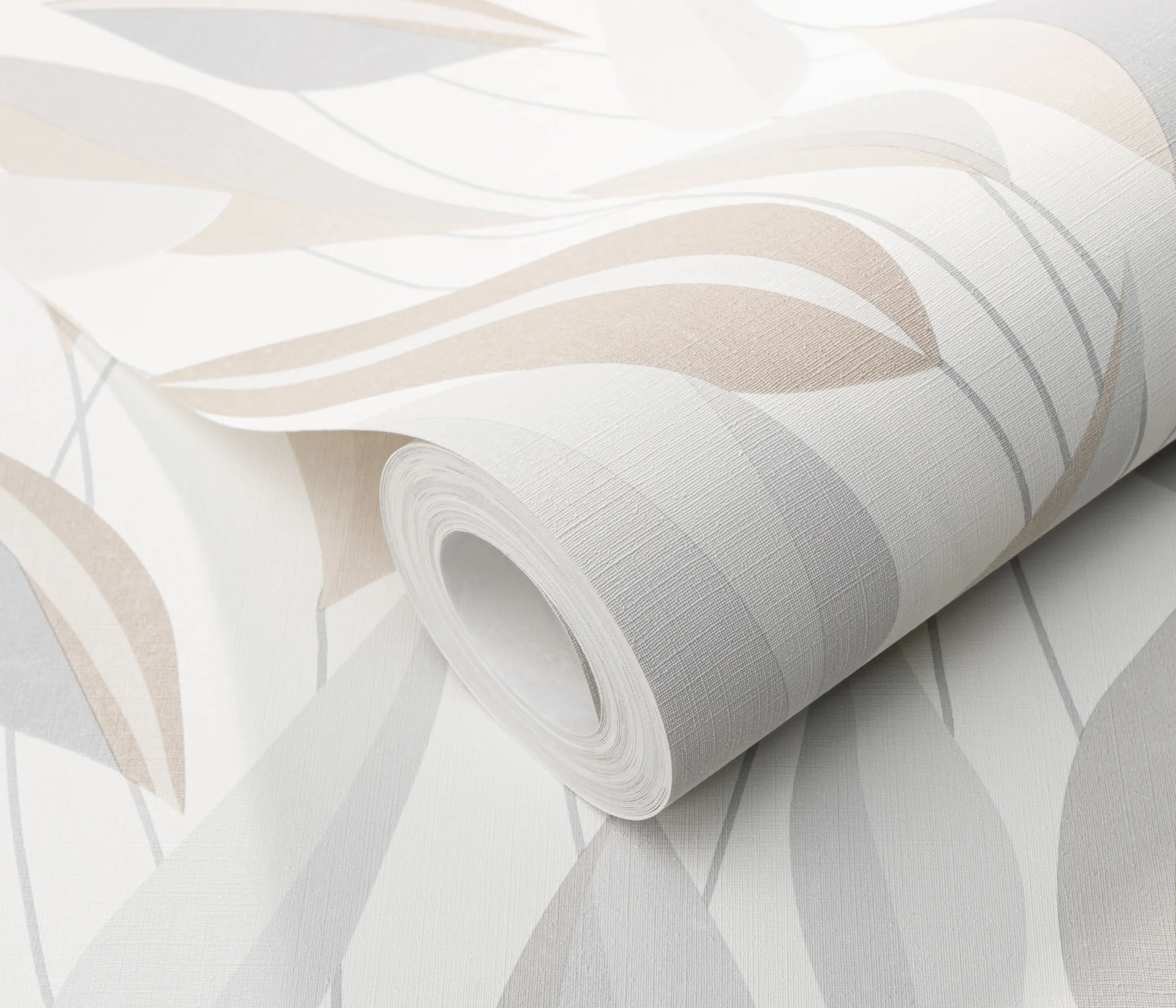 Mustertapete Blättermotiv creme Erismann 1043131 Mustertapete Blättermotiv creme Erismann 1043131