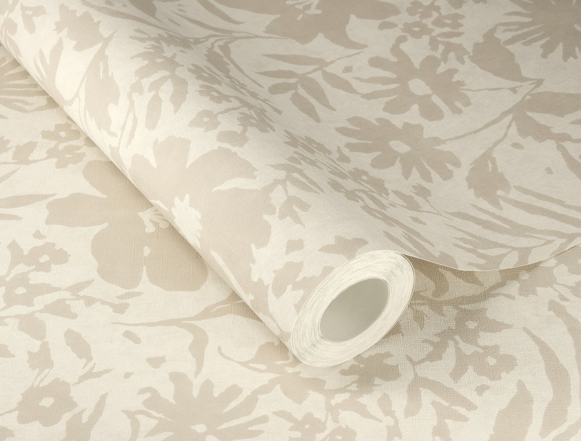 Vliestapete floral beige-dunkelbeige 330403