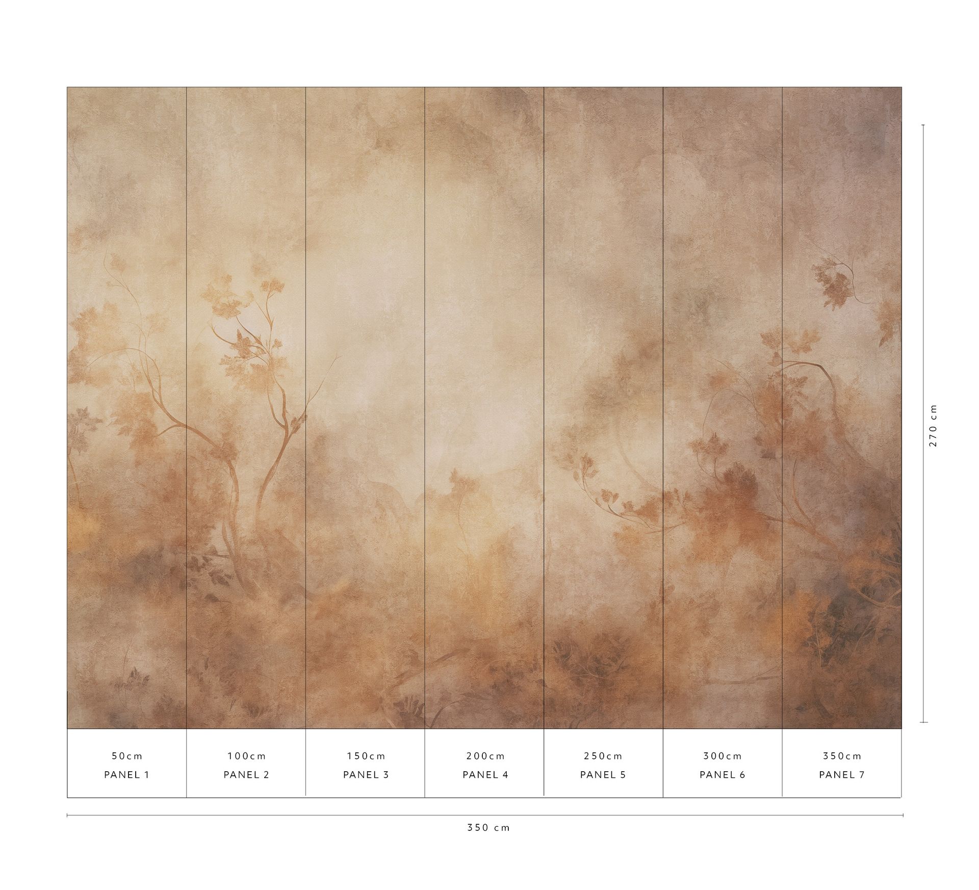 Vliestapete Landschaft beige Erismann Big Pictures 220190701
