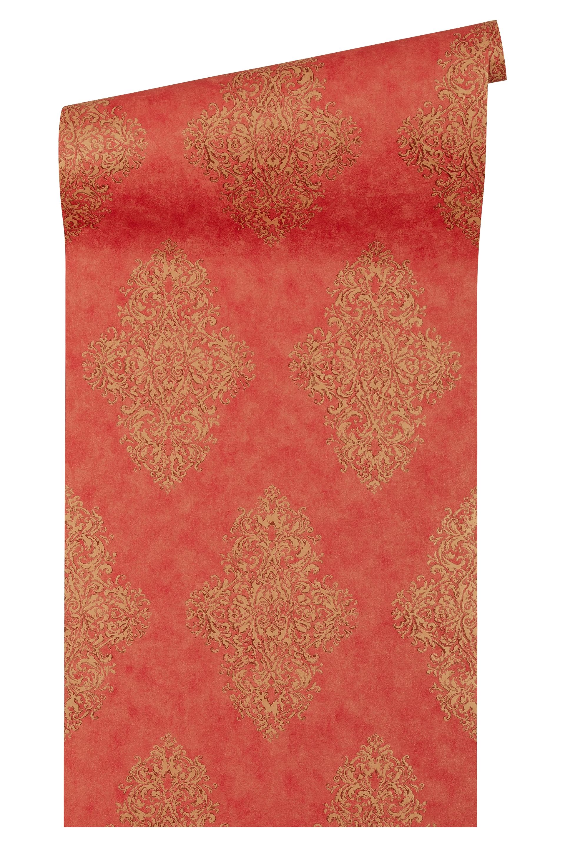 Rollenfoto Architects Paper Luxury Classics, Barock Tapete, rot, gold 351106