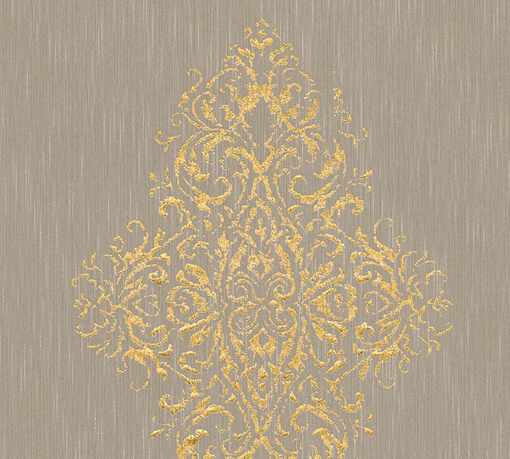Architects Paper Luxury Wallpaper, Barock Tapete, beige, gold 319453