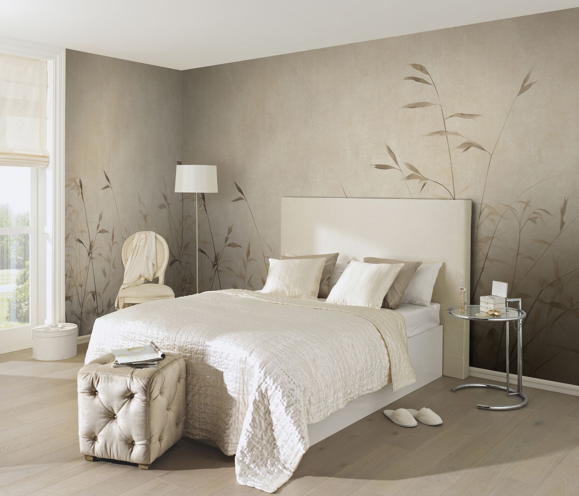 Mustertapete Gräser beige Erismann 220130701 Mustertapete Gräser beige Erismann 220130701