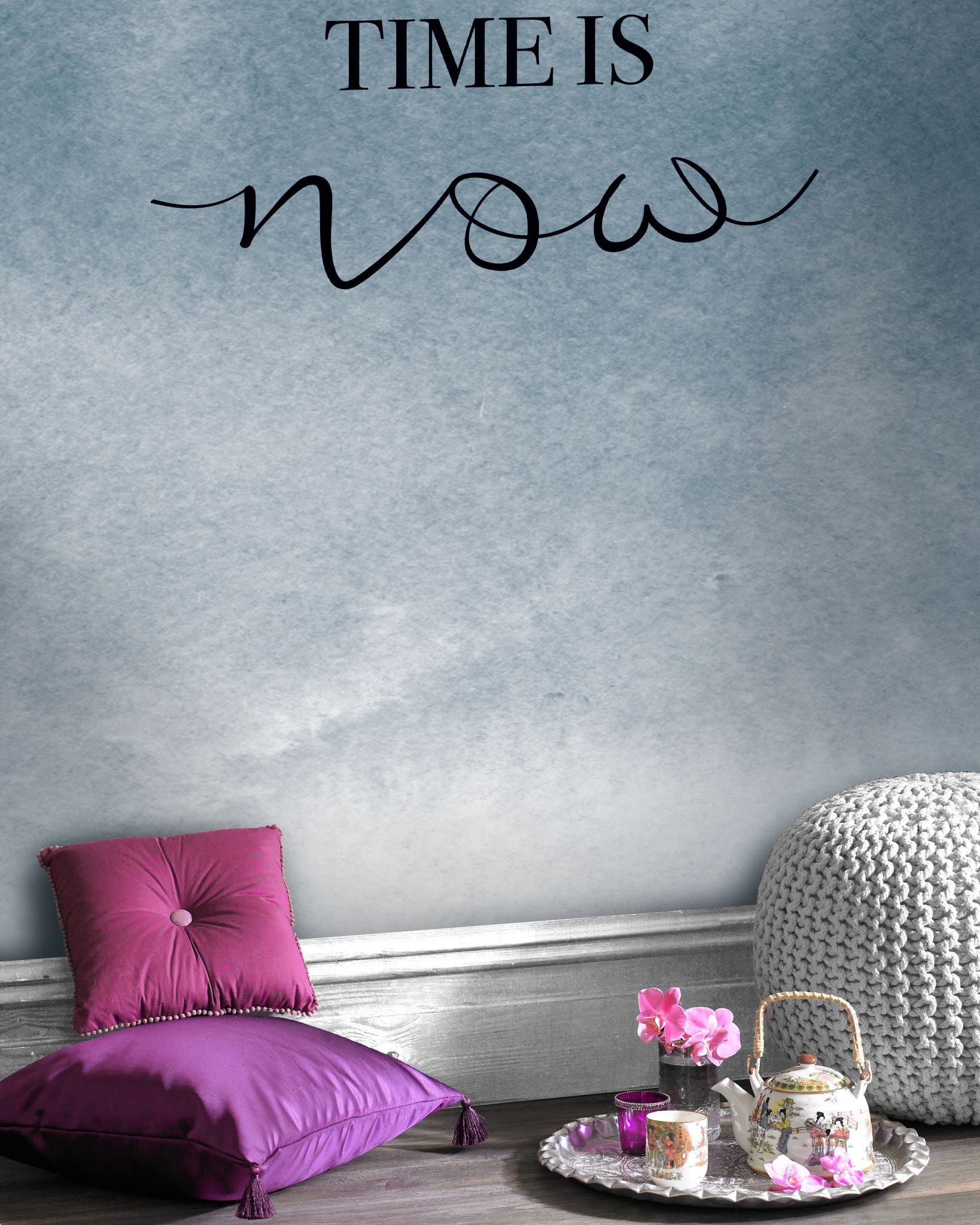 Rasch Selection Digital, Modern, blau schwarz 100891