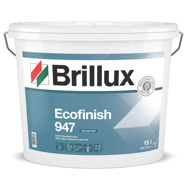 Brillux Ecofinish ELF 947 Innendispersion, weiß 15 l