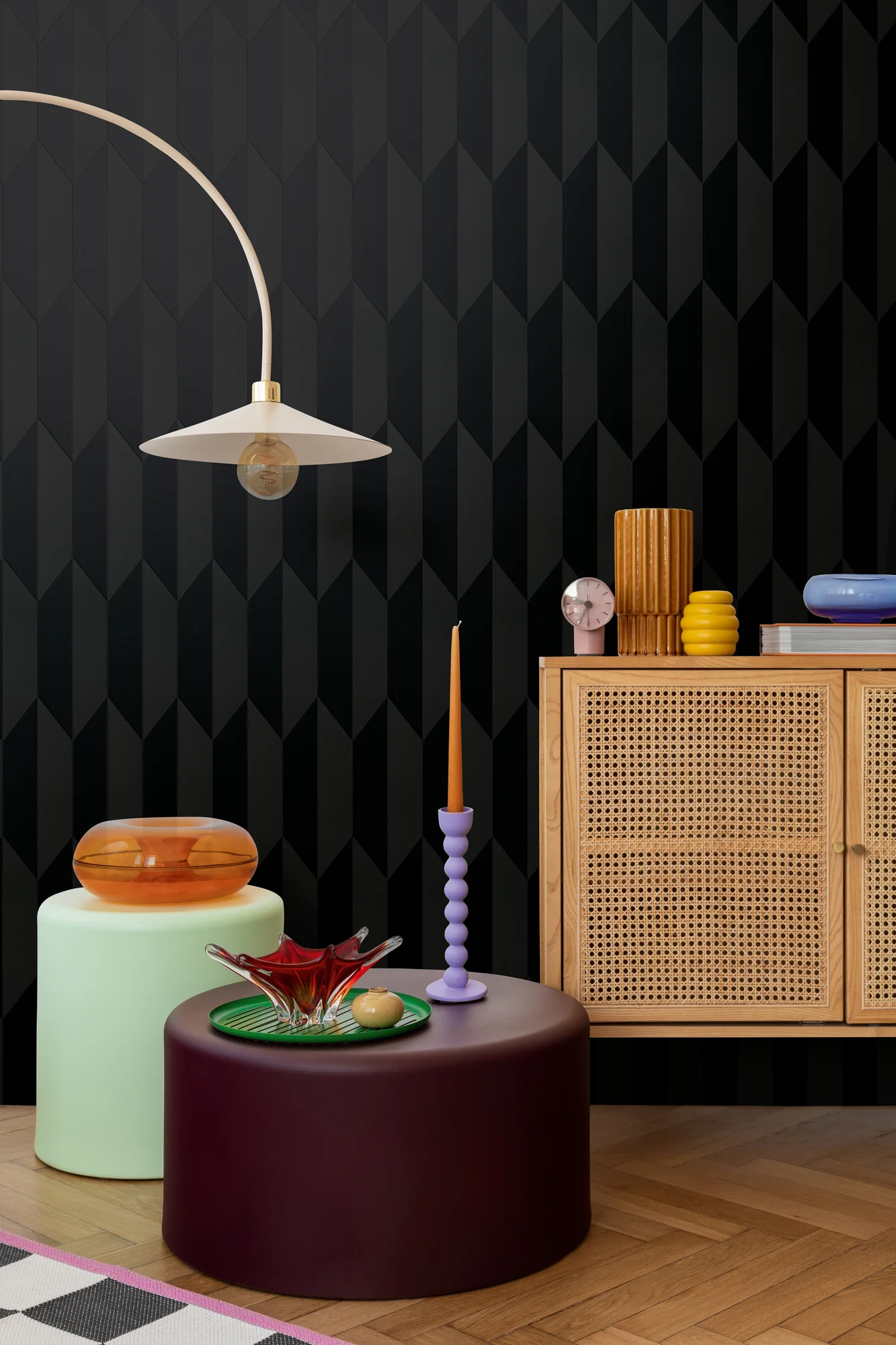 A.S. Création geometrisch schwarz-metallic 790868 A.S. Création geometrisch schwarz-metallic 790868
