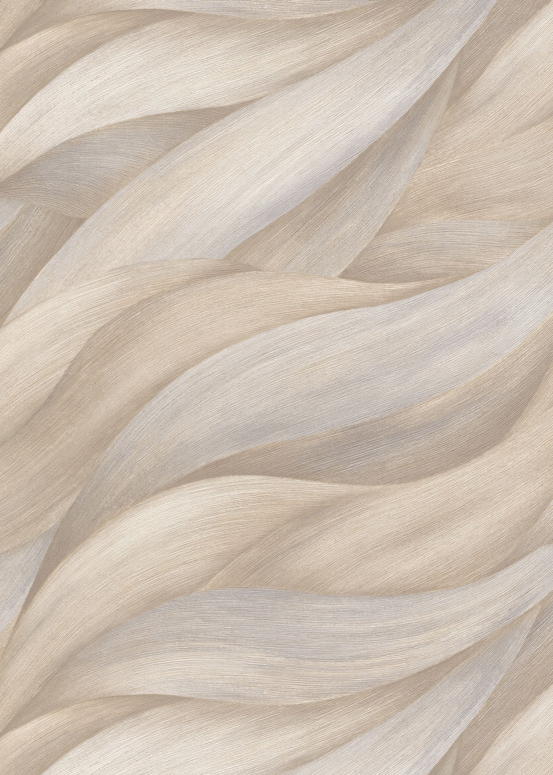 Vliestapete Wellenmuster beige Erismann 1025702