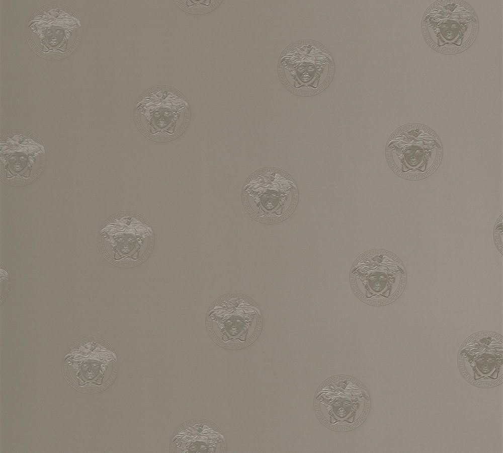 Versace wallpaper Versace 3, Design Tapete, grau 348623