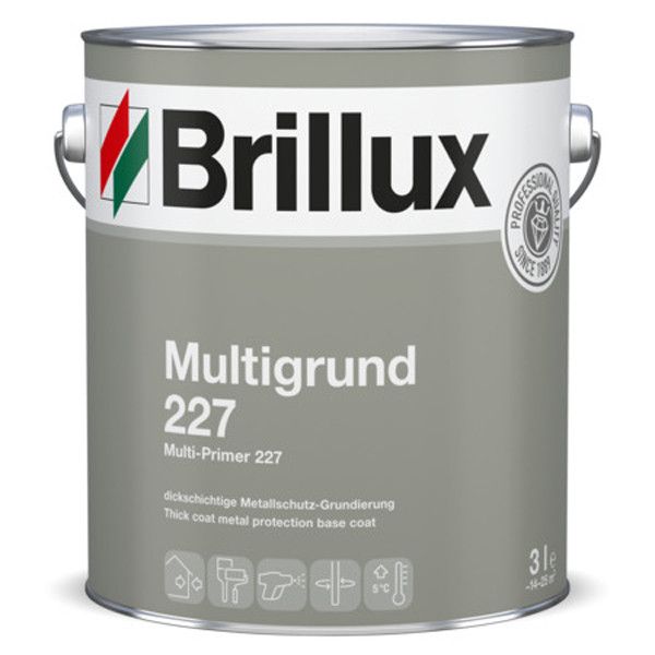 Brillux Multigrund 227 weiß 3 l