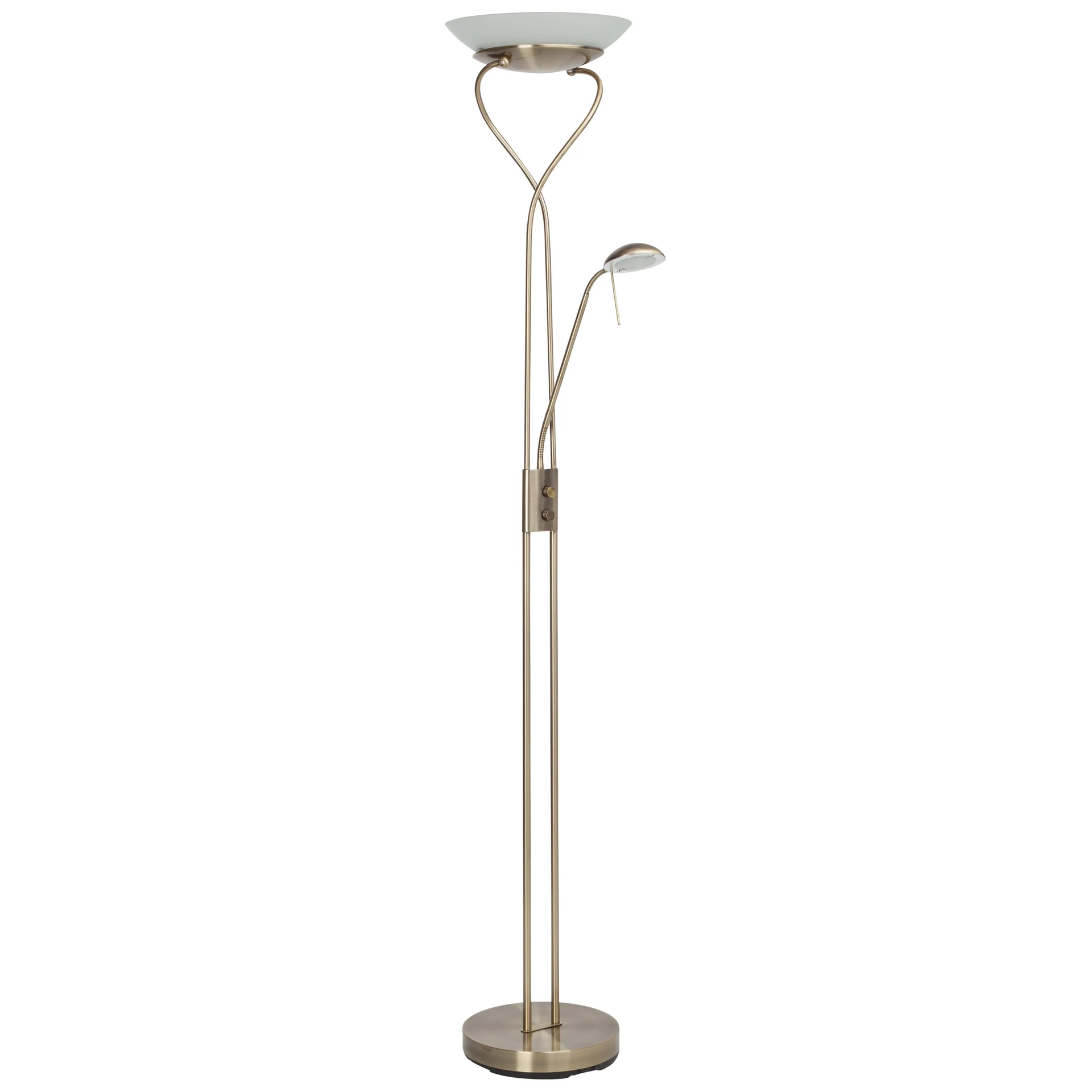 Deckenleuchte Maila - Glas Gold