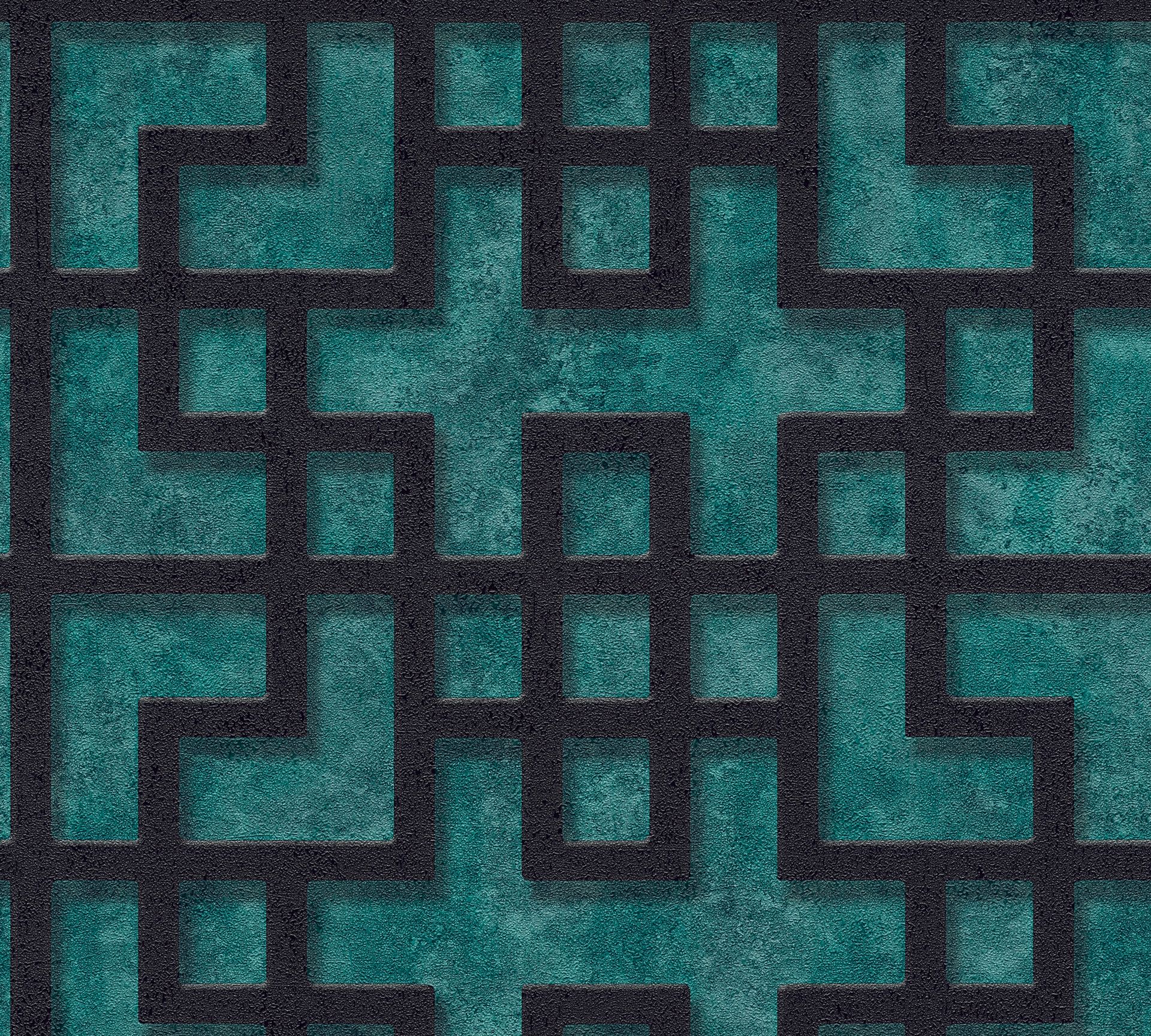A.S. Création Asian Fusion 37465-1 Schwarz Modern Dekorbild