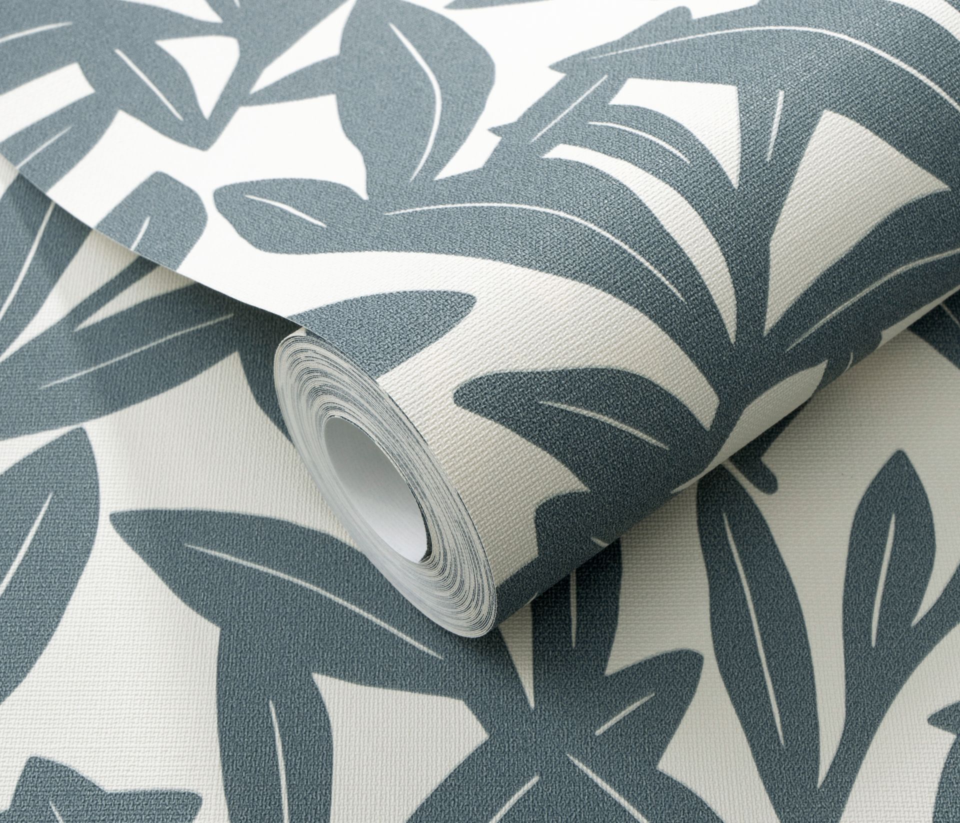 Botanische Tapete Blattmotiv grau Erismann 1052108 Botanische Tapete Blattmotiv grau Erismann 1052108