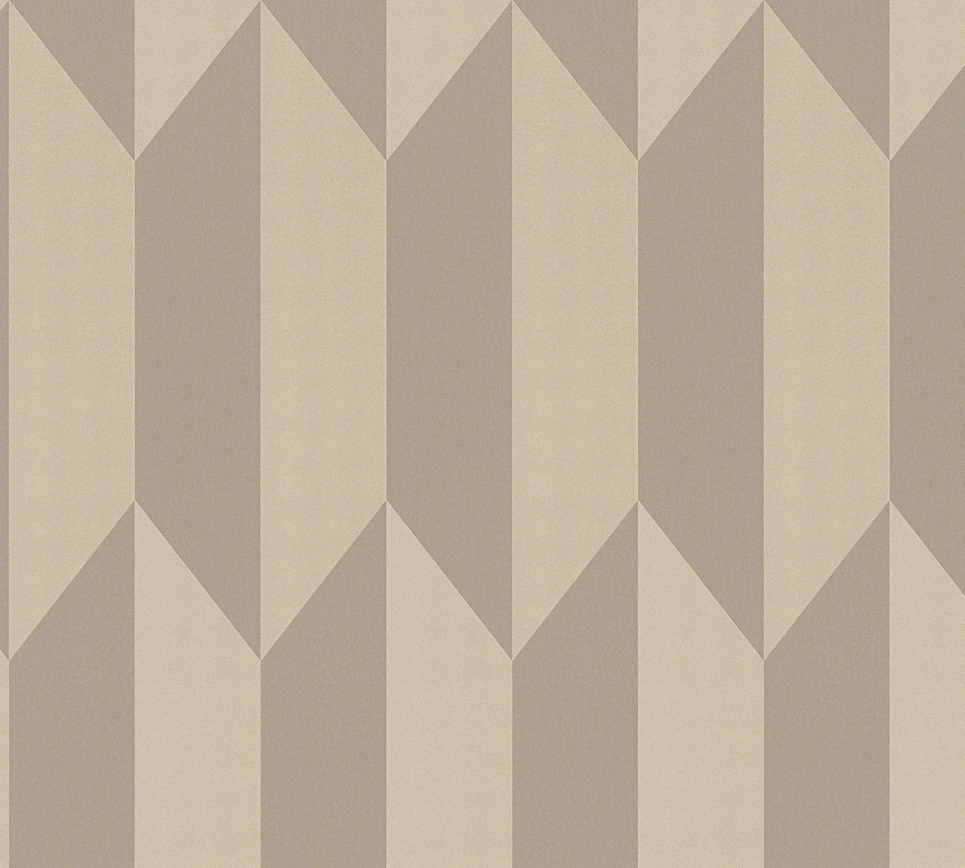 A.S. Création geometrisch beige-metallic 790865