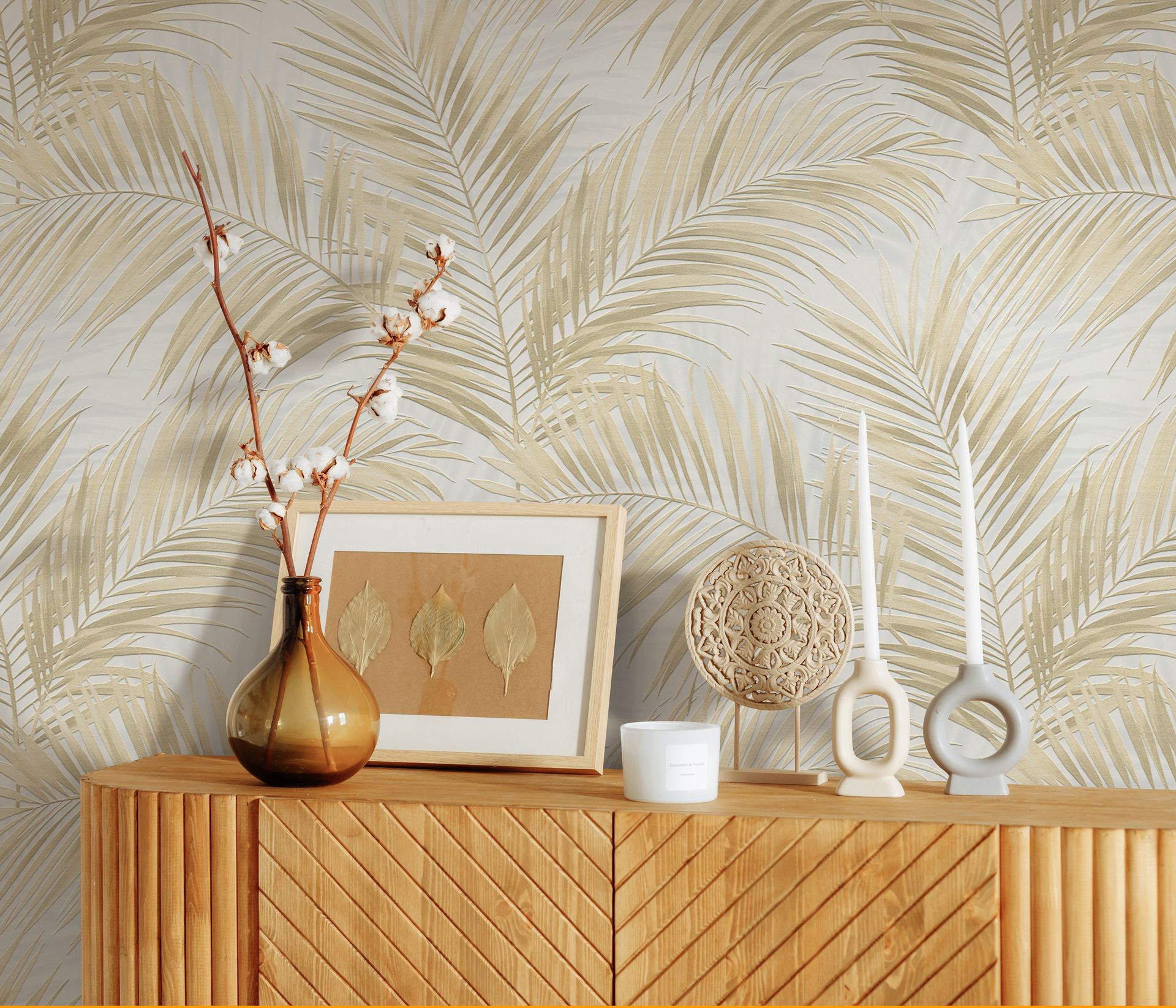 Vliestapete Botanisch beige Erismann 1053102 Vliestapete Botanisch beige Erismann 1053102