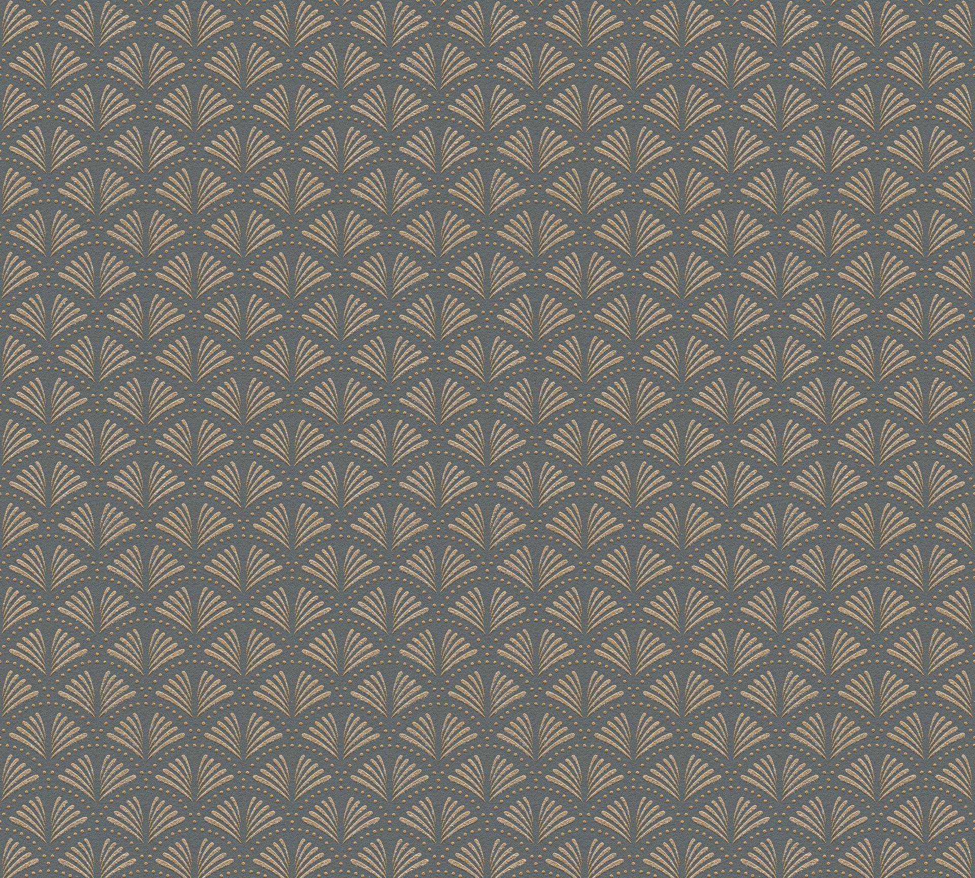 A.S. Création Trendwall 2, Art Deco Tapete, grau, gold 379573 Dekorbild