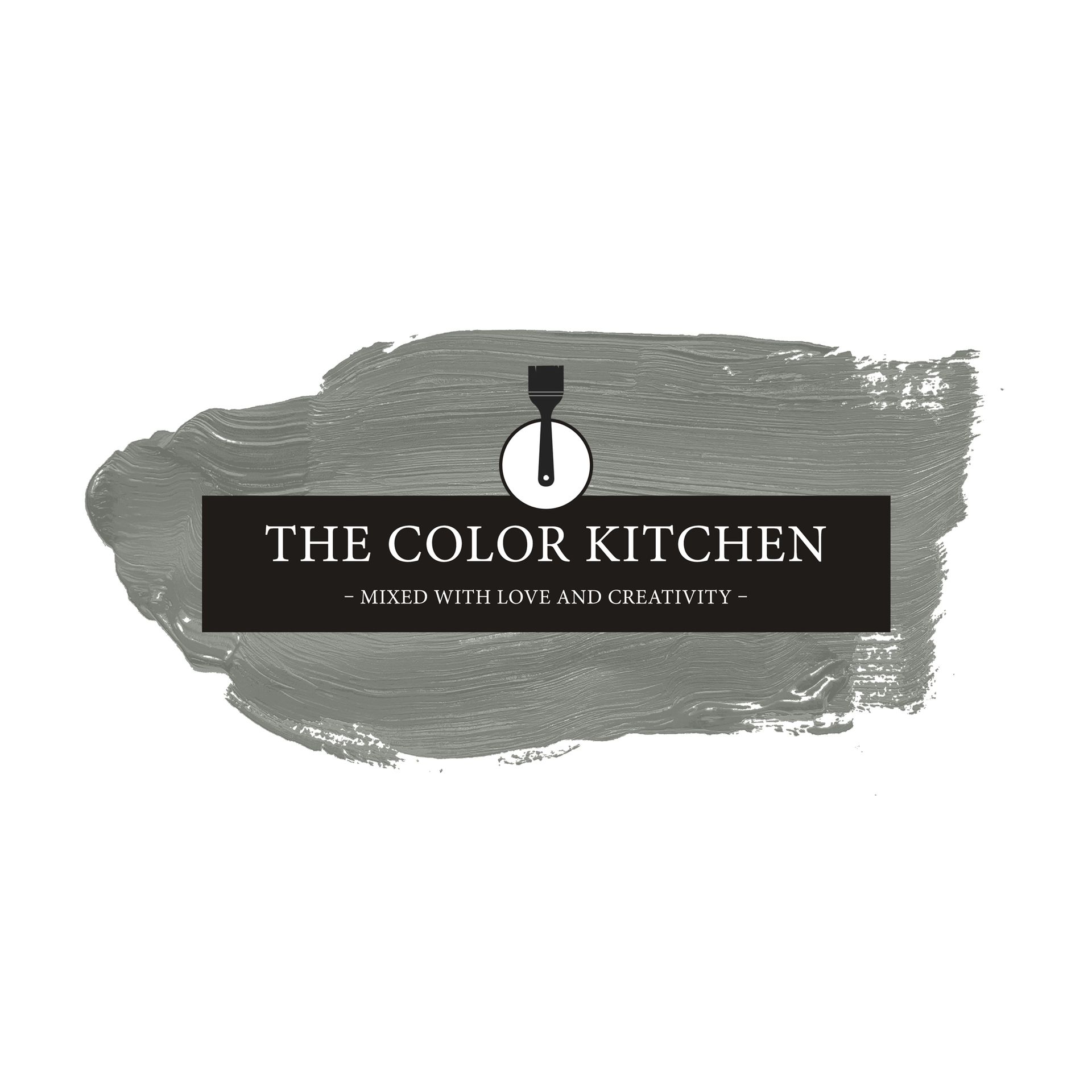 The Color Kitchen Wandfarbe Grau "Original Oregano" TCK4014 2,5 l