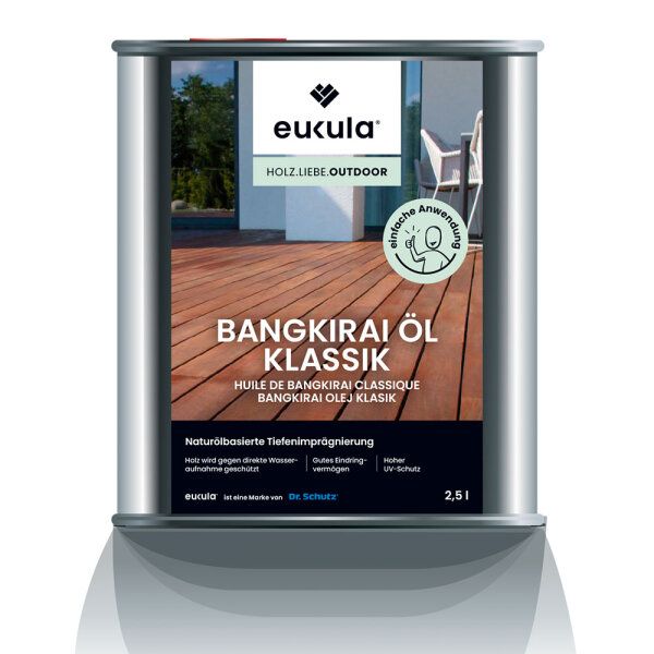 eukula BANGKIRAI Öl Klassik bangkirai 1 Liter eukula BANGKIRAI Öl Klassik bangkirai 1 Liter
