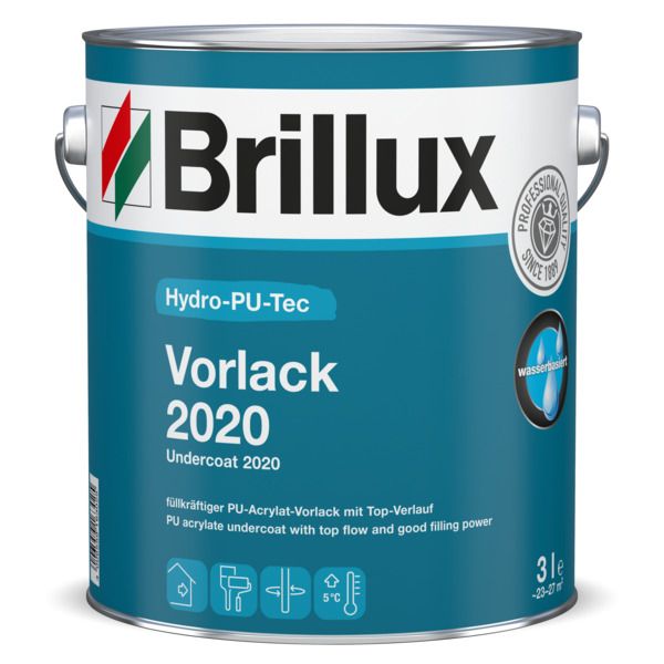 Brillux Hydro-PU-Tec Vorlack 2020 weiß 750 ml