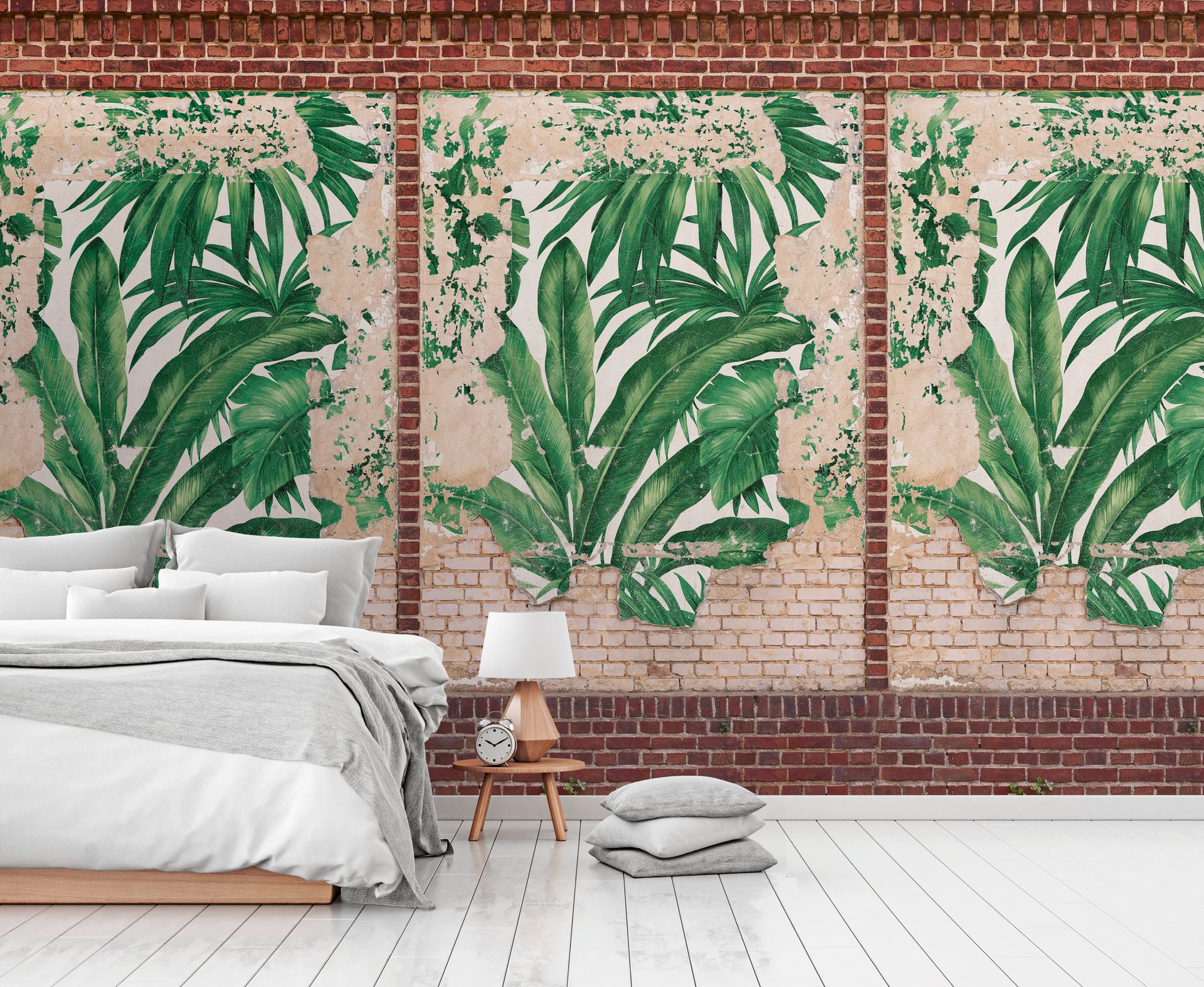 Livingwalls The Wall II, Graffiti, braun, beige 392452 Dekorbild