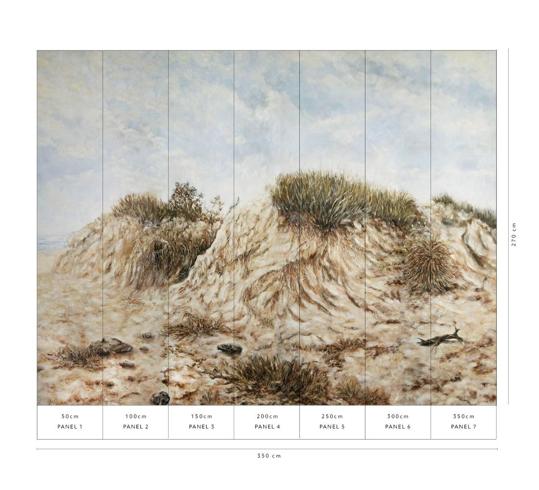 Vliestapete Aquarelloptik beige Erismann 22341