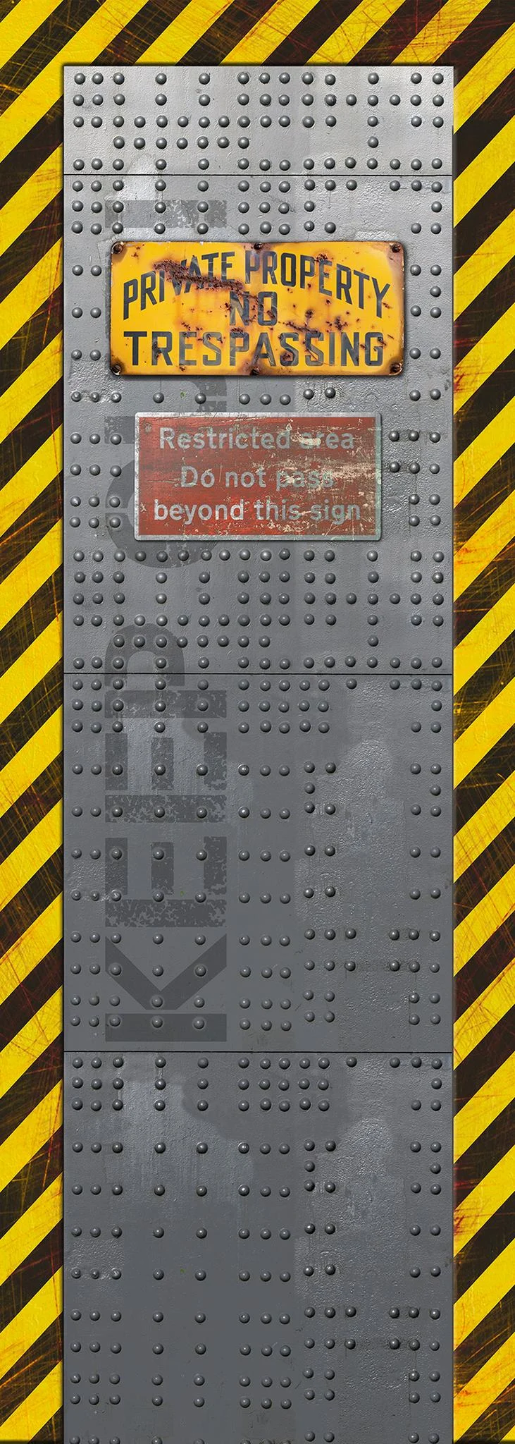 A.S. Création XXL 5 Fototapete, Metallplatten, 1m x 2,8m DD115789