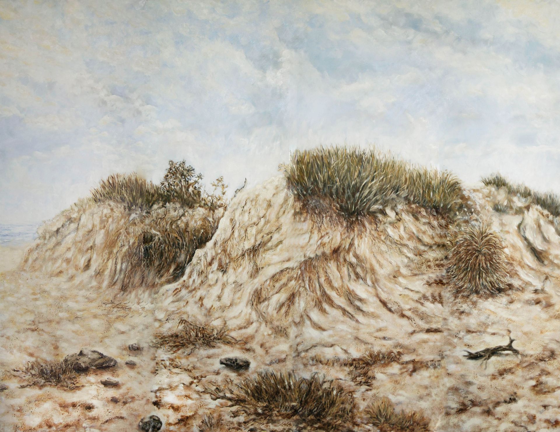 Vliestapete Aquarelloptik beige Erismann 22341 Vliestapete Aquarelloptik beige Erismann 22341
