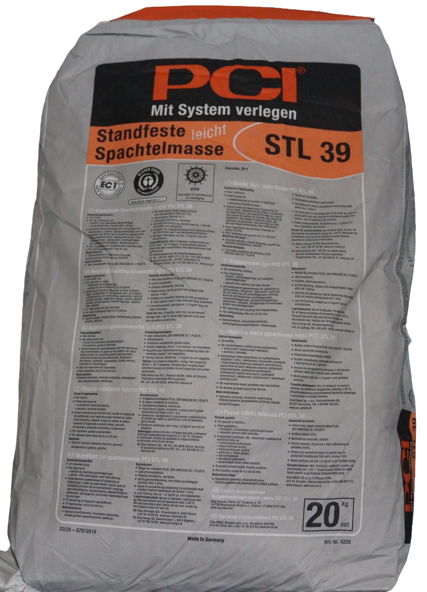 PCI STL 39 20 kg