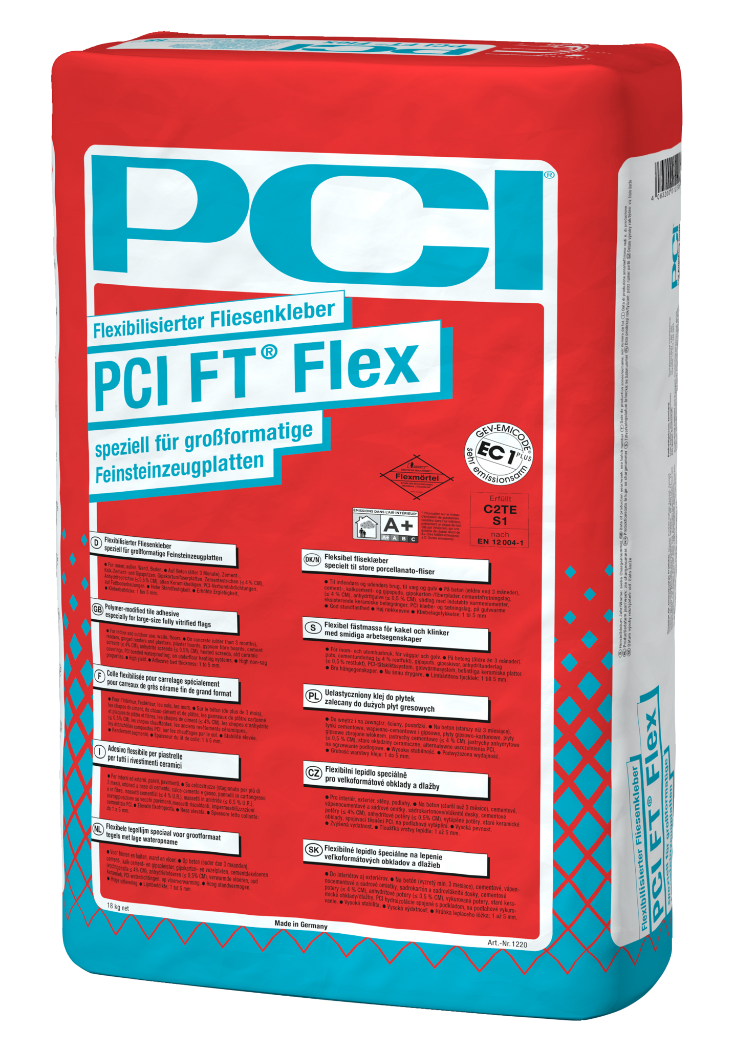 PCI FT FLEX 18KG Säcke aus Papier