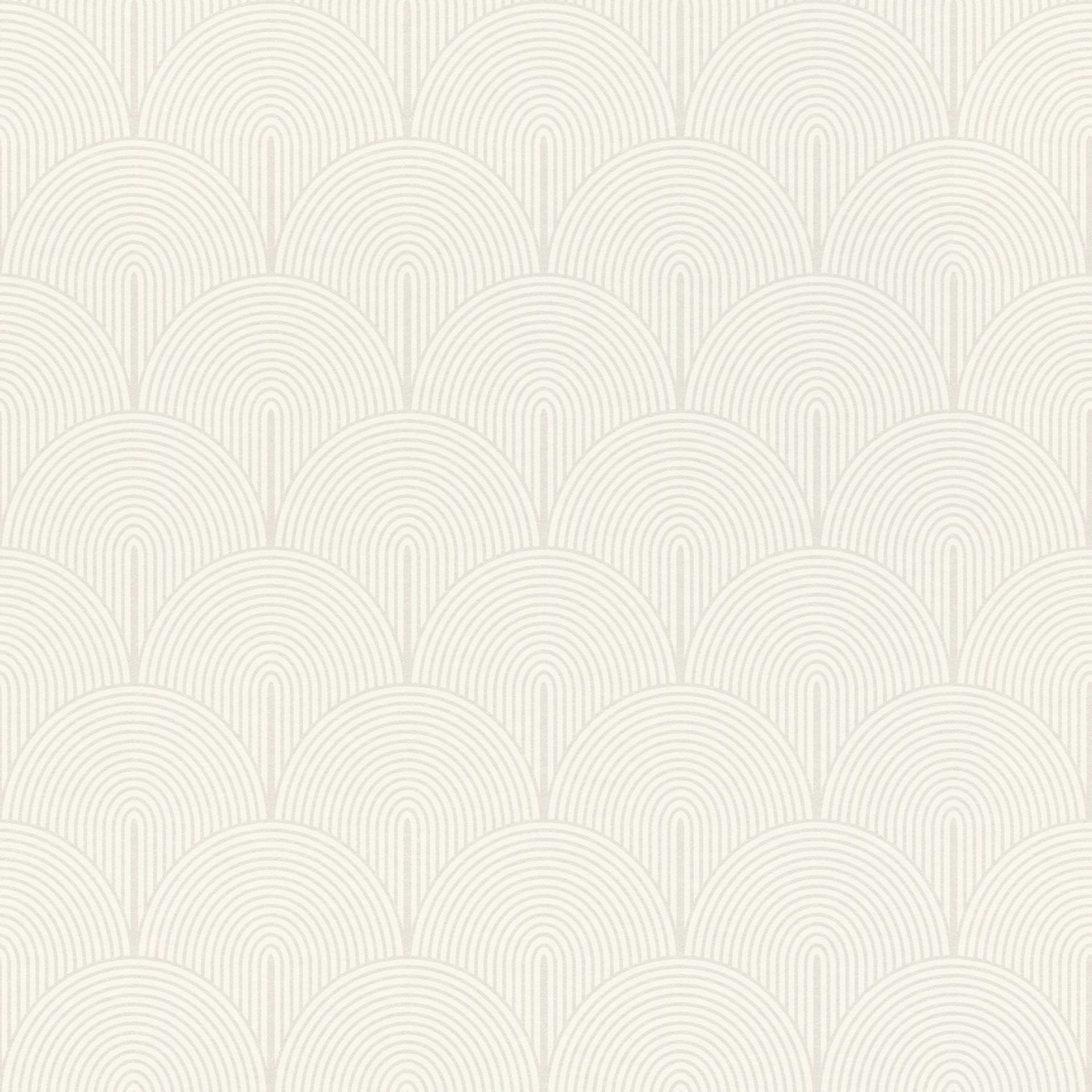 Rasch Salisbury, Grafisch, beige weiß 552461 Dekorbild