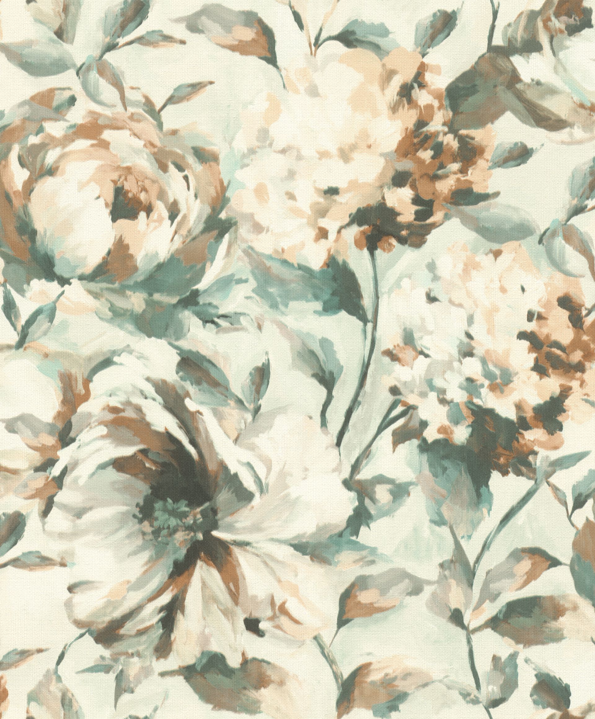 Rasch Florentine III, Floral, beige rosa 485134