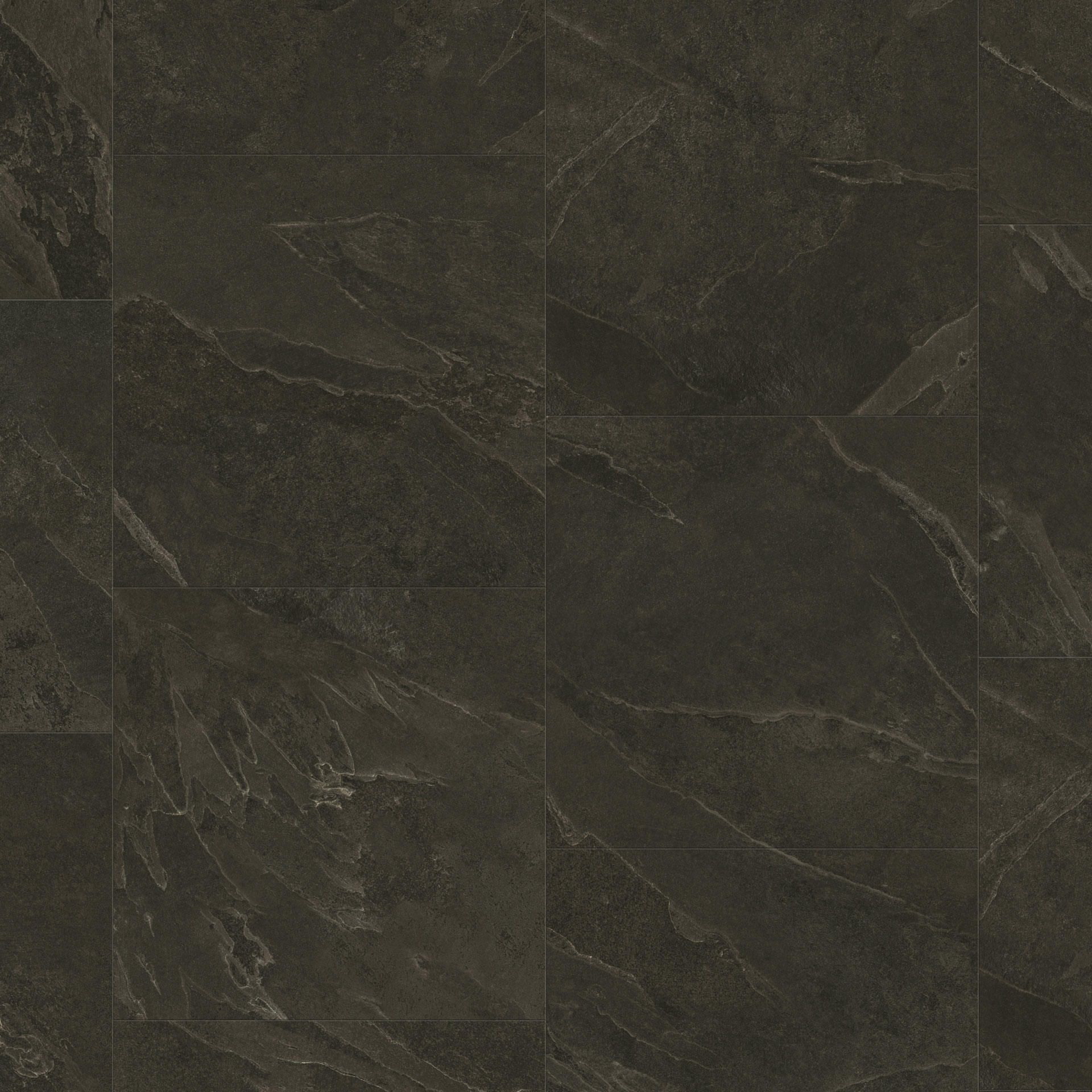 Tarkett ID Inspiration 70 NATURALS Vinylfliese Liguria Slate - Black - schwarz 24507067