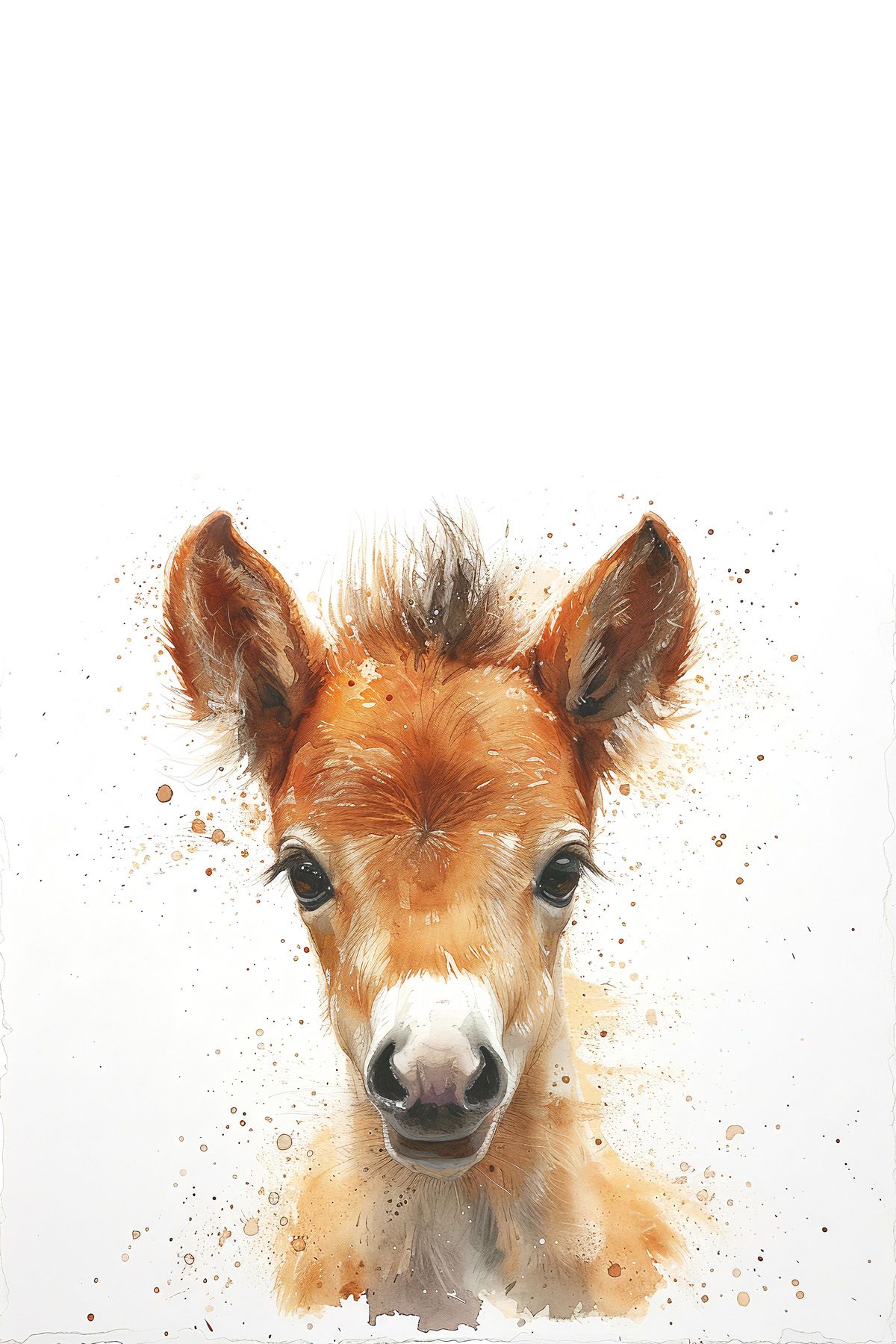 Leinwand Foal 40 x 60 cm