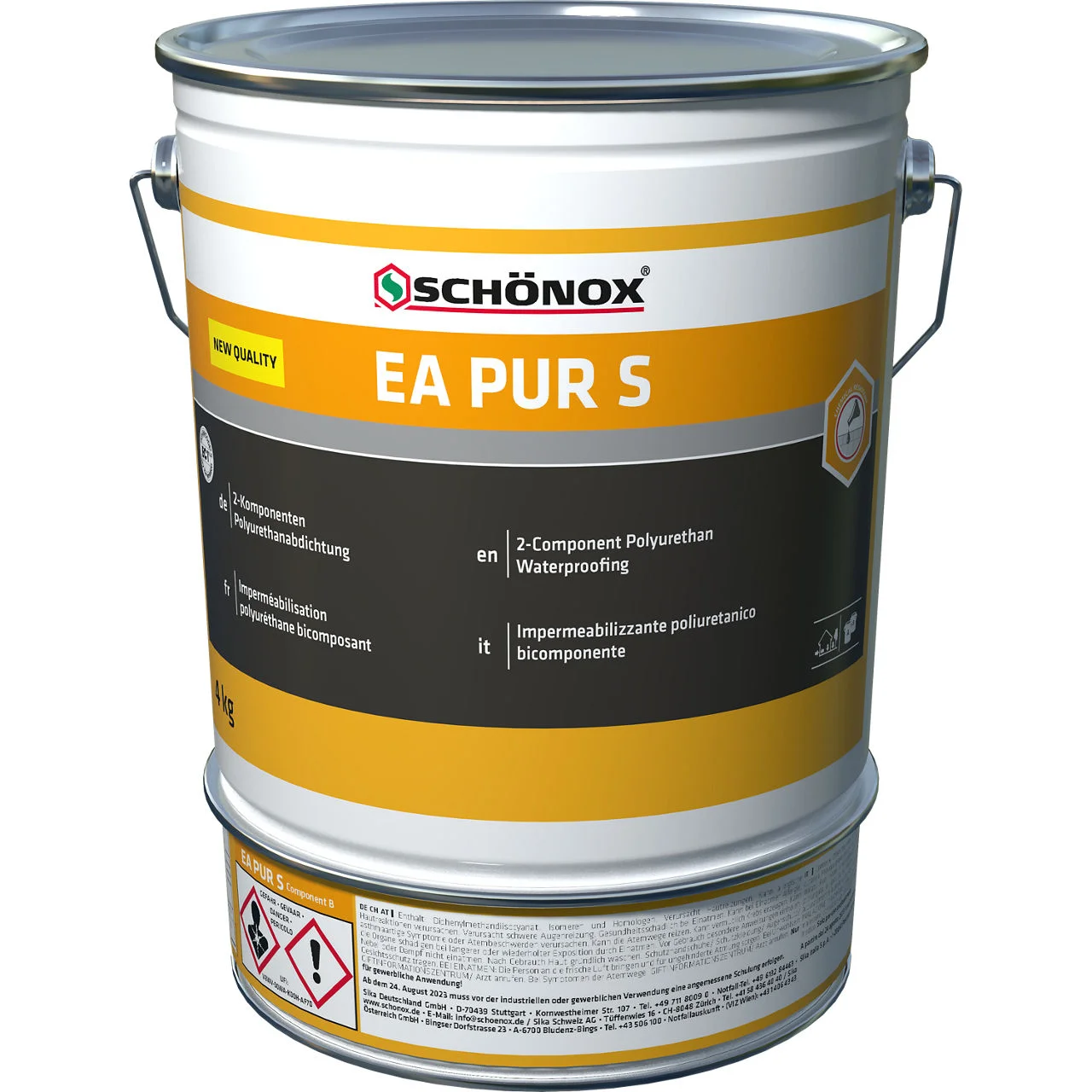  SCHÖNOX® EA PUR S 2-komponentige Polyurethan-Abdichtung