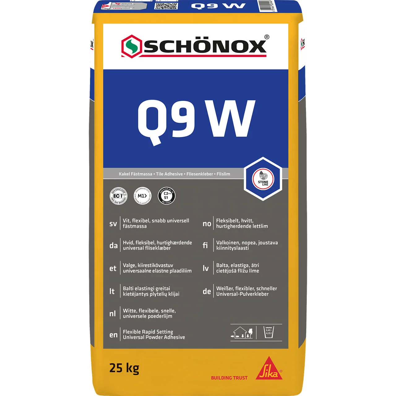 SCHÖNOX® Q9 W Universal-Pulverkleber